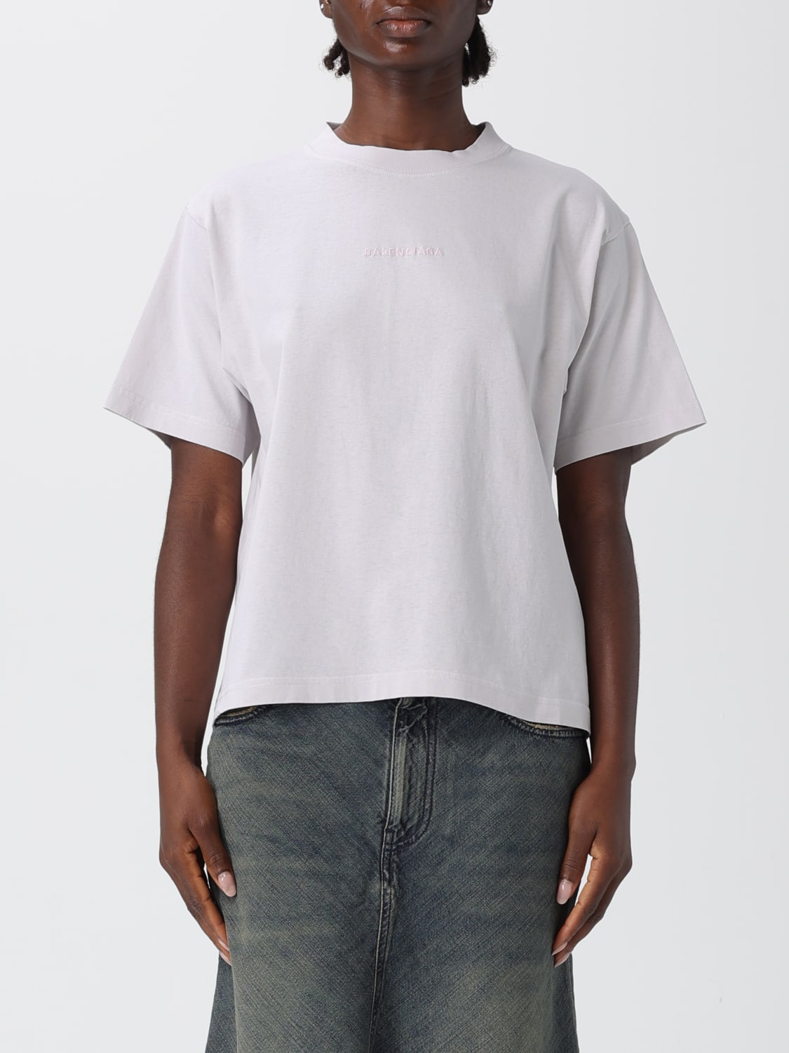 BALENCIAGA T-SHIRT: T-shirt woman Balenciaga, White - Img 1