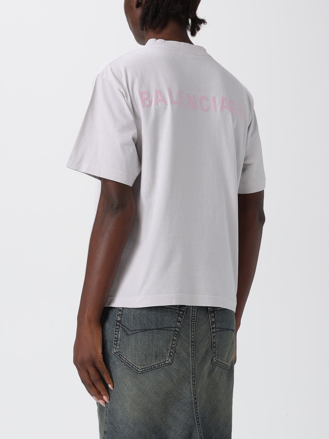 BALENCIAGA T-SHIRT: T-shirt woman Balenciaga, White - Img 3