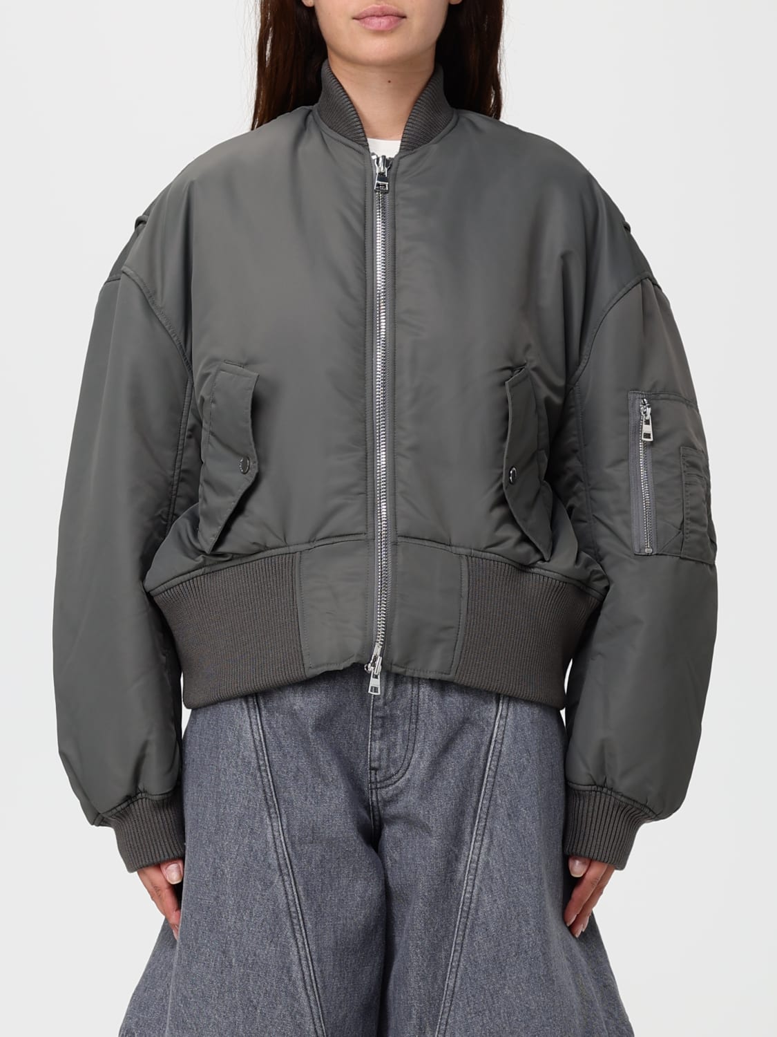 JW ANDERSON JACKET: JW Anderson women's jacket, Grey - Img 1