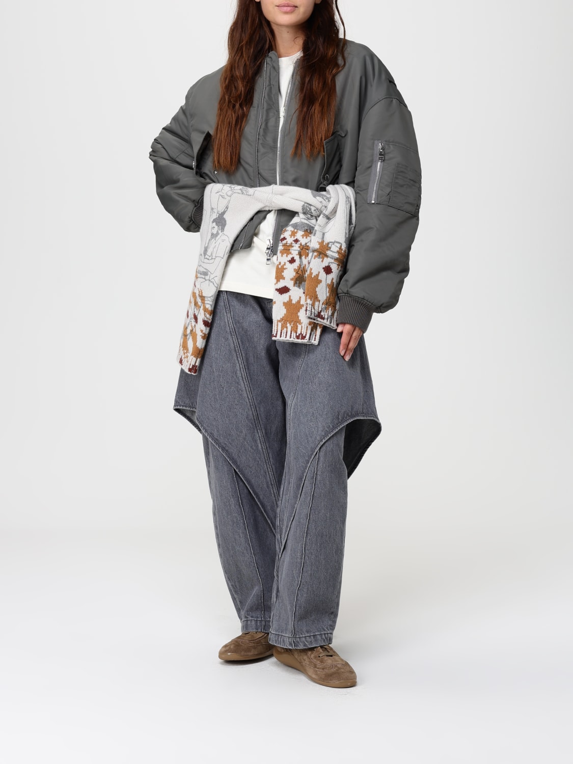 JW ANDERSON JACKET: JW Anderson women's jacket, Grey - Img 2