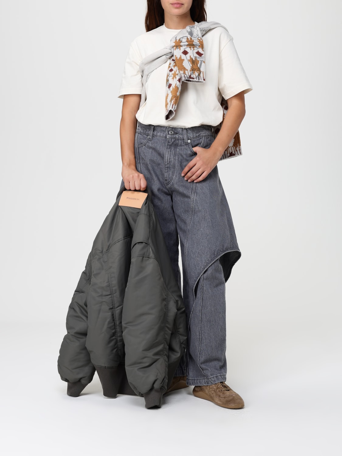 JW ANDERSON CAMISETA: Camiseta mujer Jw Anderson, Blanco - Img 2