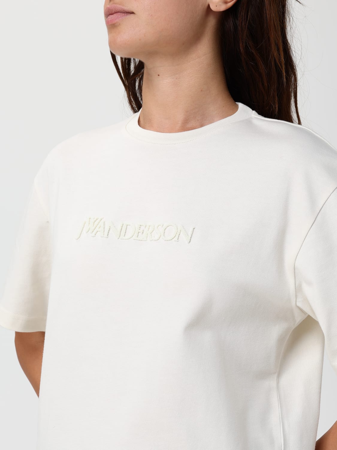 JW ANDERSON CAMISETA: Camiseta mujer Jw Anderson, Blanco - Img 5