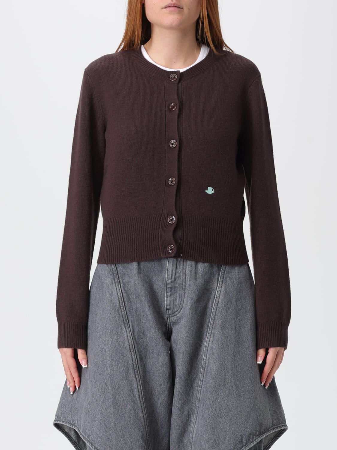 JW ANDERSON PULL: Pull femme Jw Anderson, Cacao - Img 1