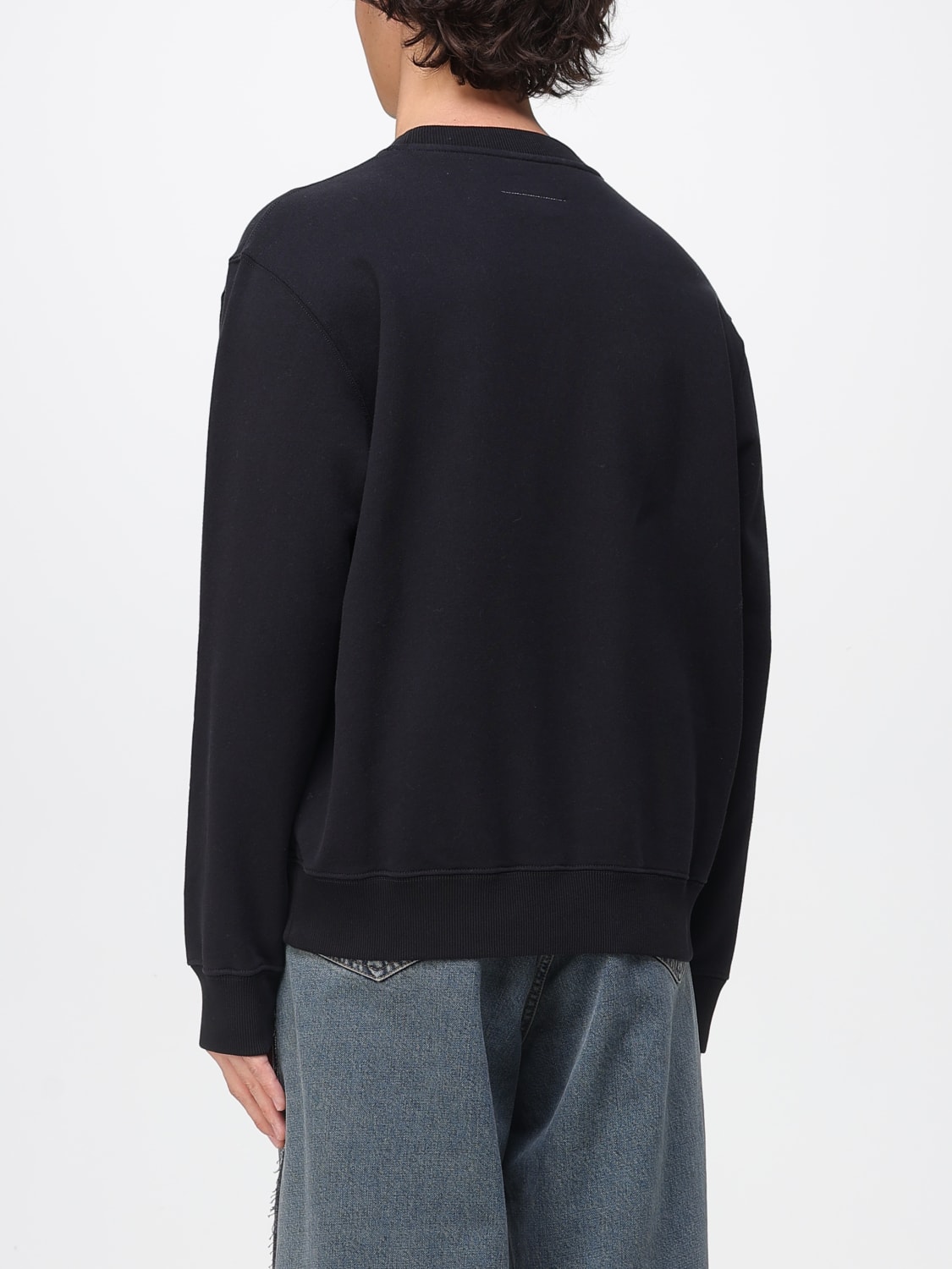 MM6 MAISON MARGIELA SWEATSHIRT: Jacke herren Mm6 Maison Margiela, Schwarz - Img 3