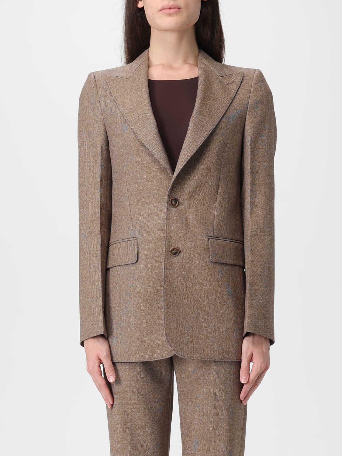 MM6 MAISON MARGIELA JACKET: Jacket woman Mm6 Maison Margiela, Dove Grey - Img 1