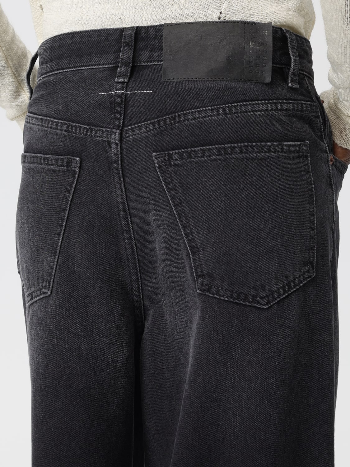 MM6 MAISON MARGIELA JEANS: Pants woman Mm6 Maison Margiela, Black - Img 5