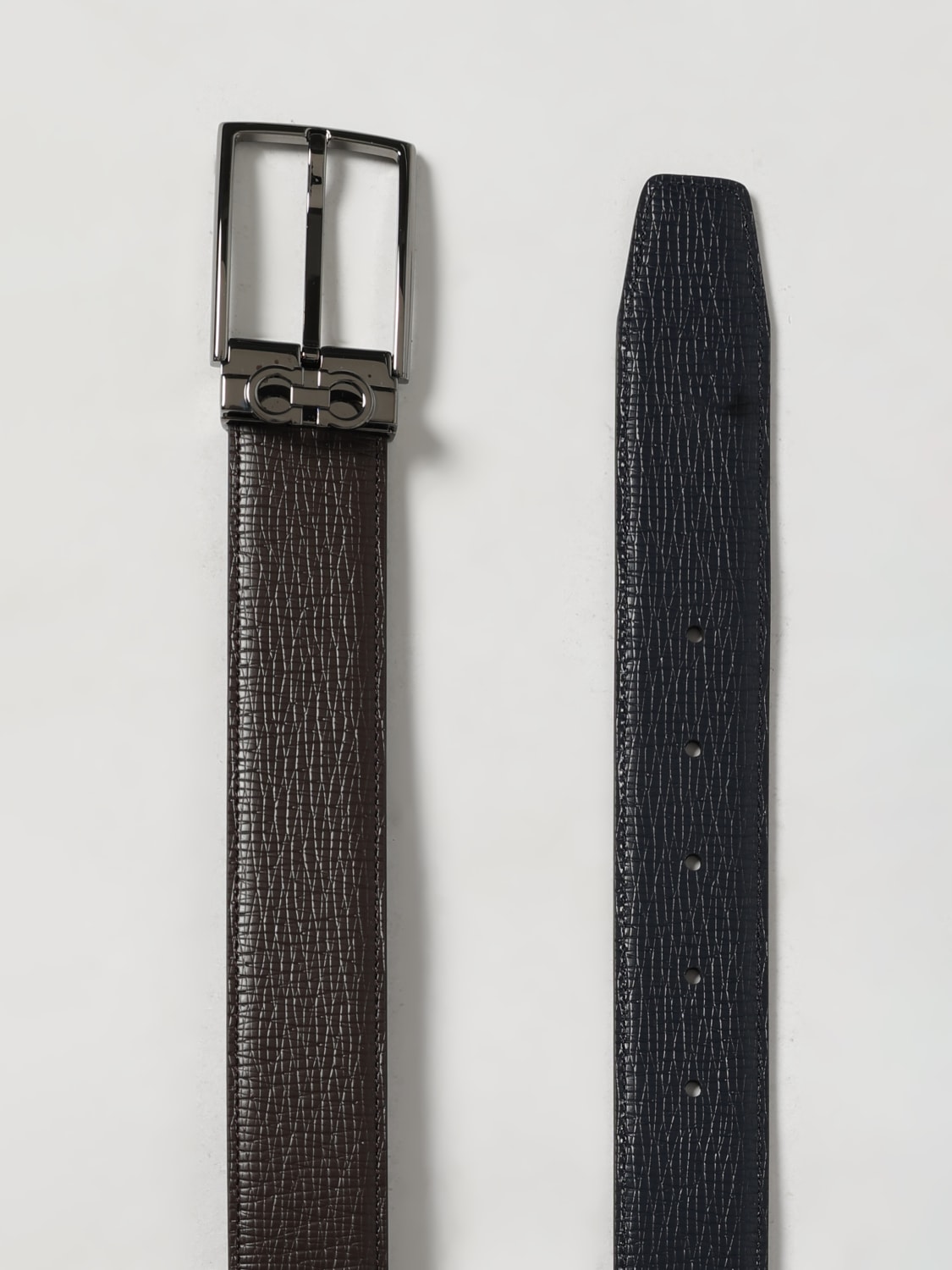 FERRAGAMO GÜRTEL: Gürtel herren Ferragamo, Braun - Img 3