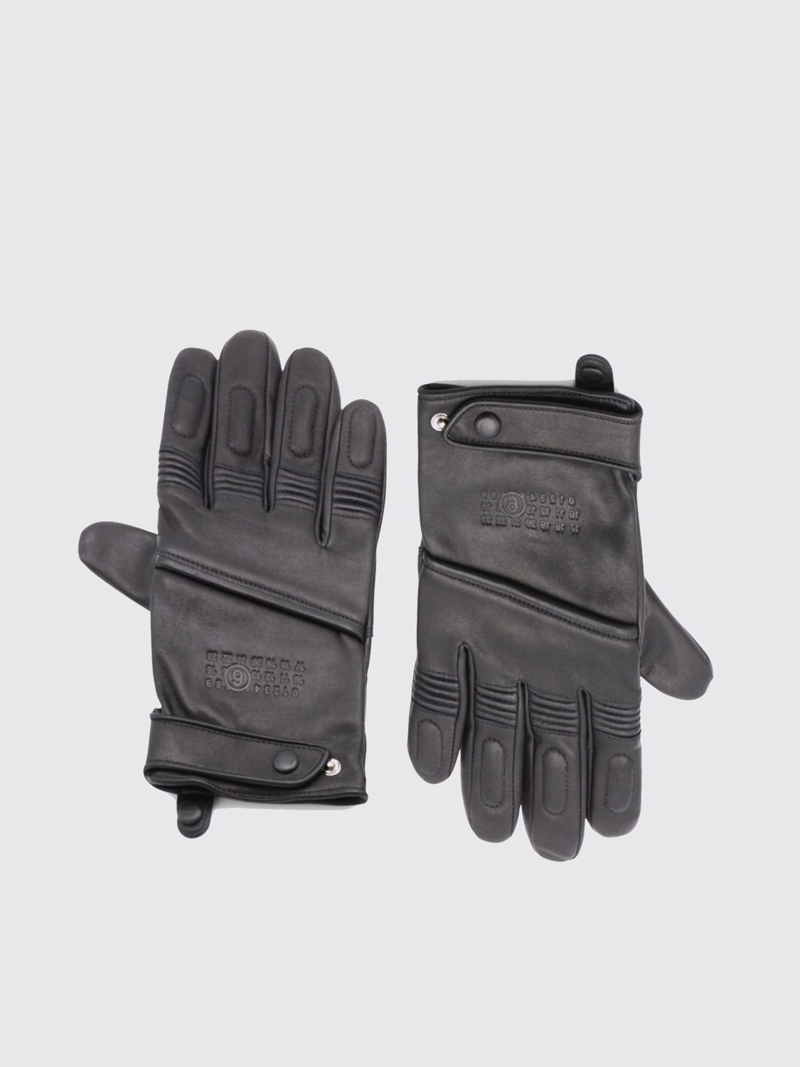 MM6 MAISON MARGIELA GLOVES: Gloves men Mm6 Maison Margiela, Black - Img 1