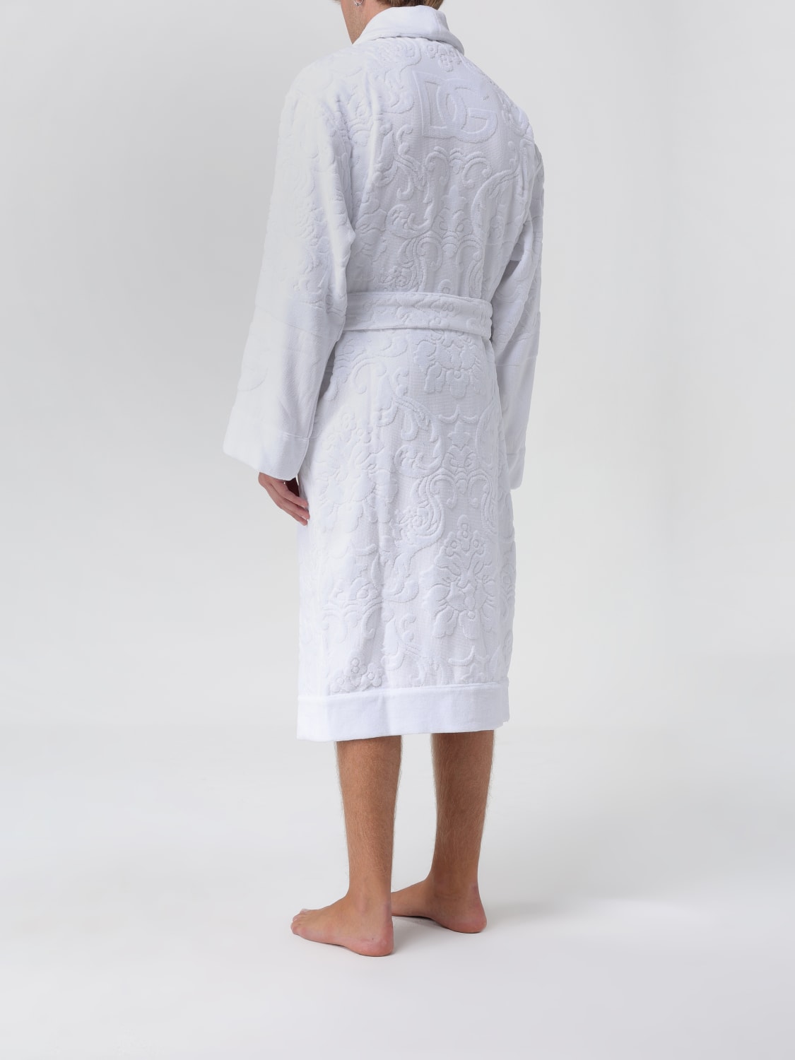 DOLCE & GABBANA BATHROBES: Bathrobe men Dolce & Gabbana, White - Img 3