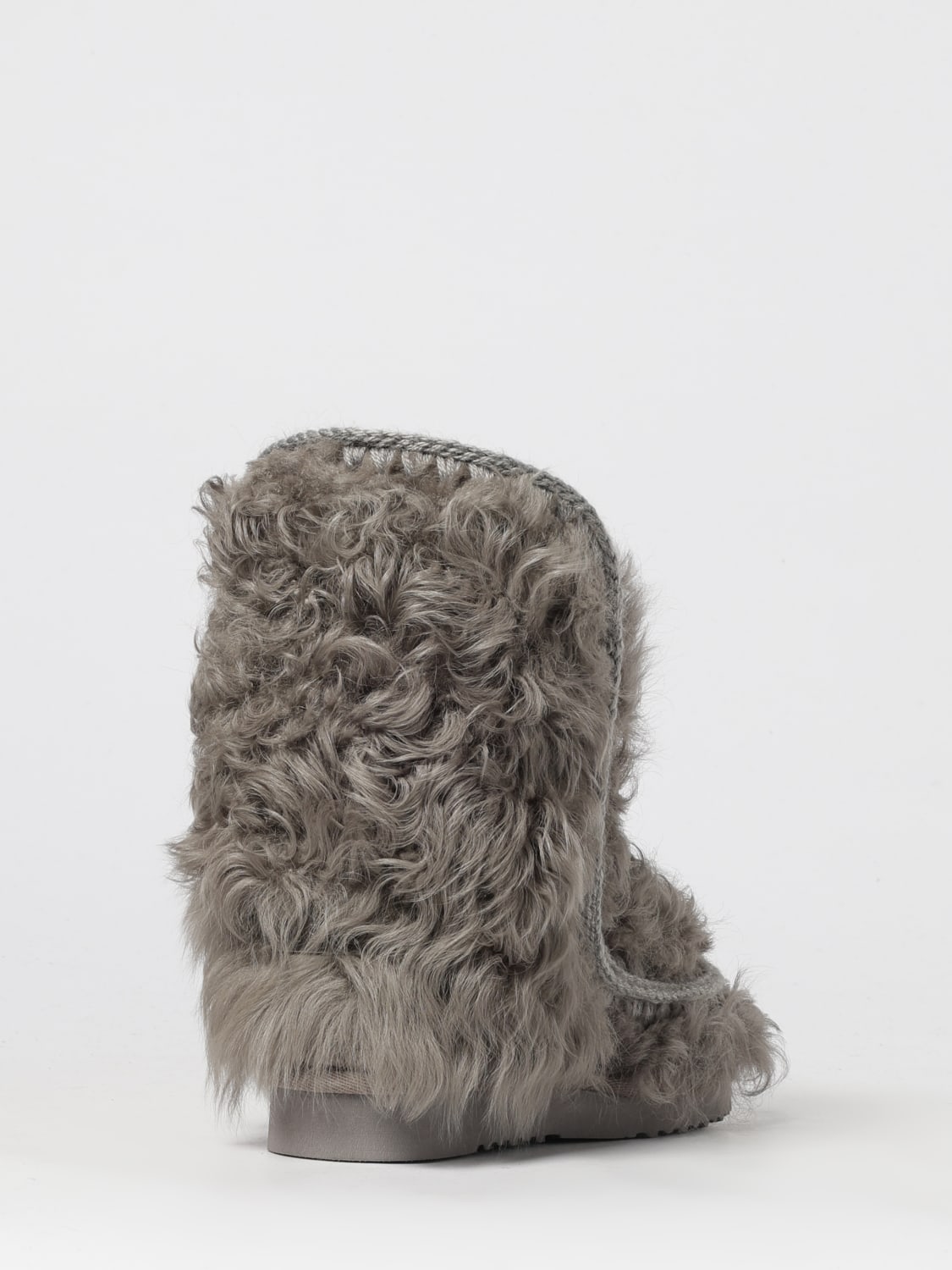 MOU 靴子: 平底靴 女士 Mou, 灰色 - Img 3