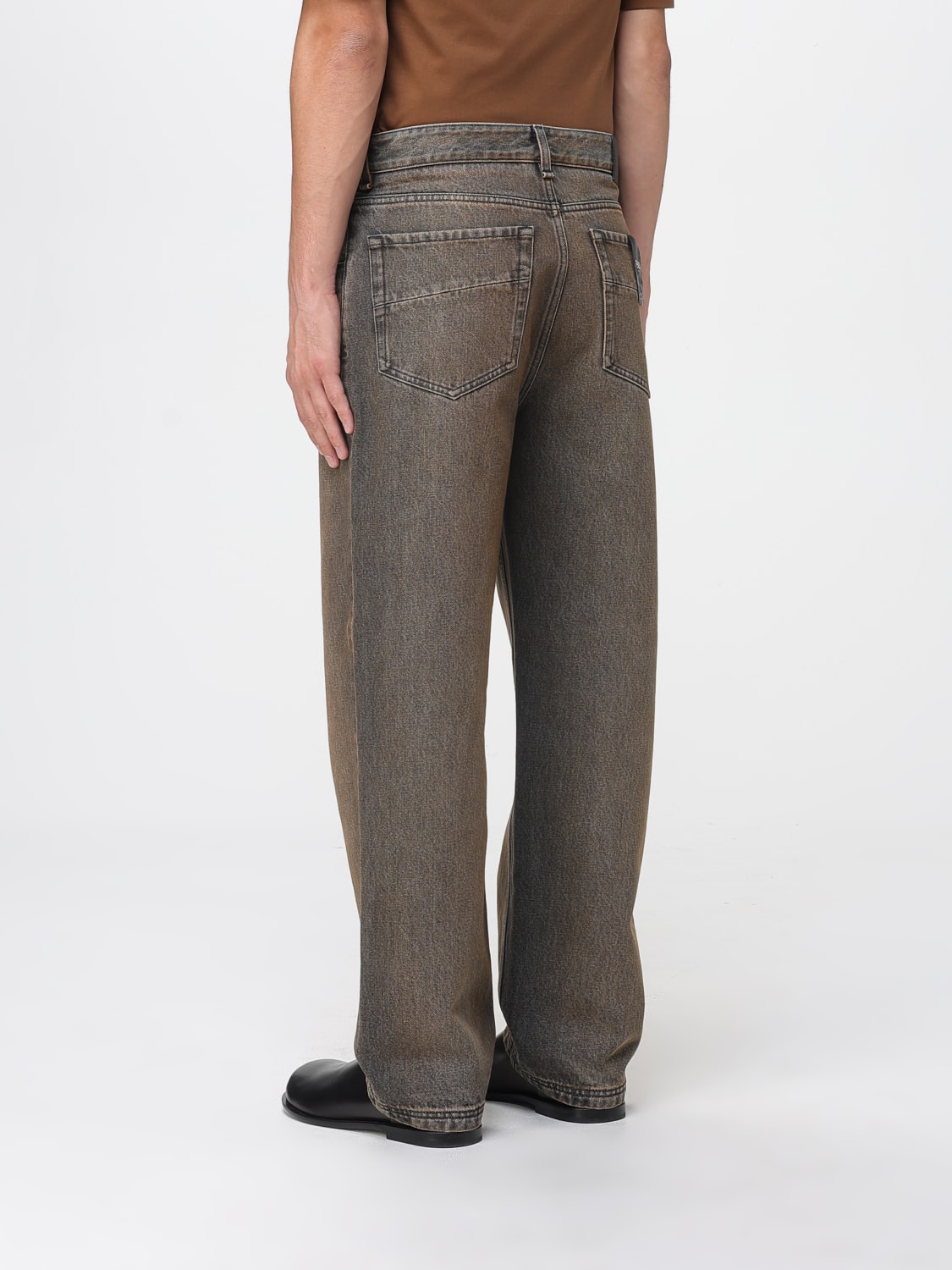 FENDI JEANS: Jeans herren Fendi, Mud - Img 3