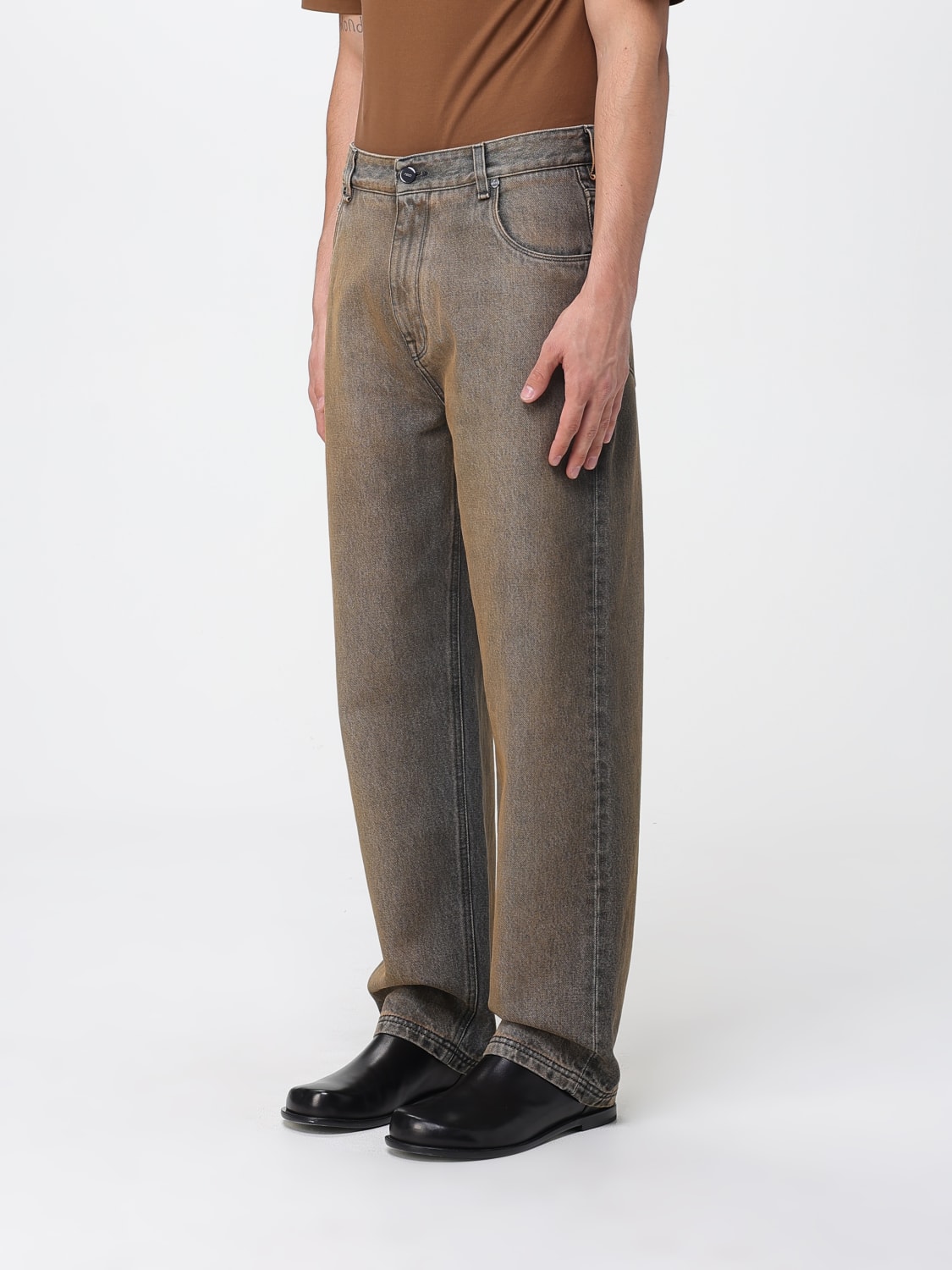 FENDI JEANS: Jeans herren Fendi, Mud - Img 4