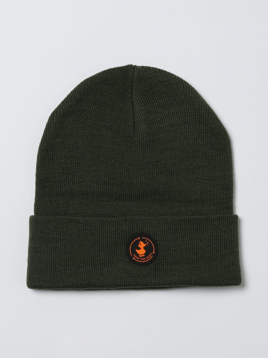 SAVE THE DUCK HAT: Save The Duck polyester blend hat, Green - Img 1