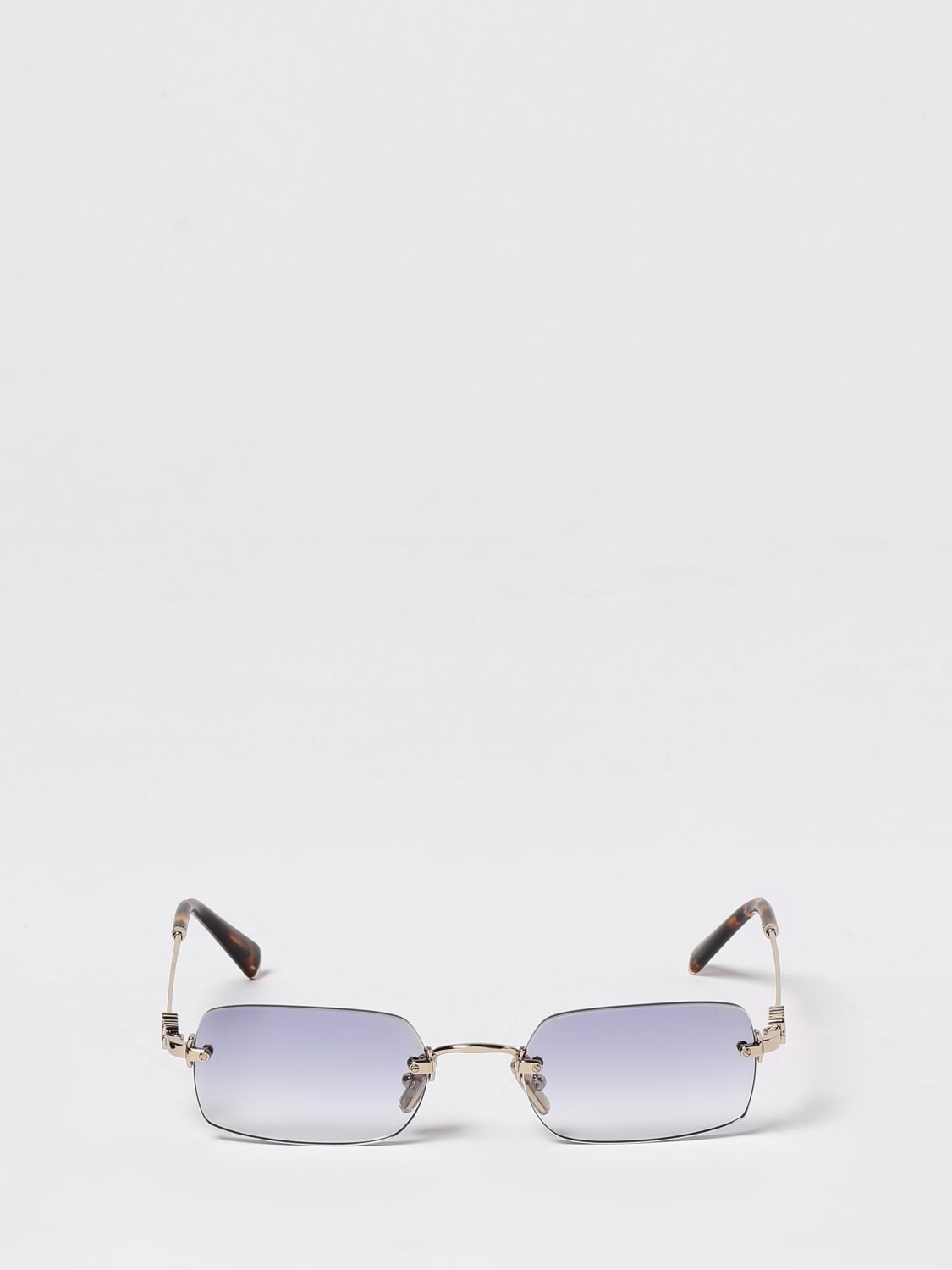 MIU MIU SUNGLASSES: Sunglasses woman Miu Miu, Gold - Img 2