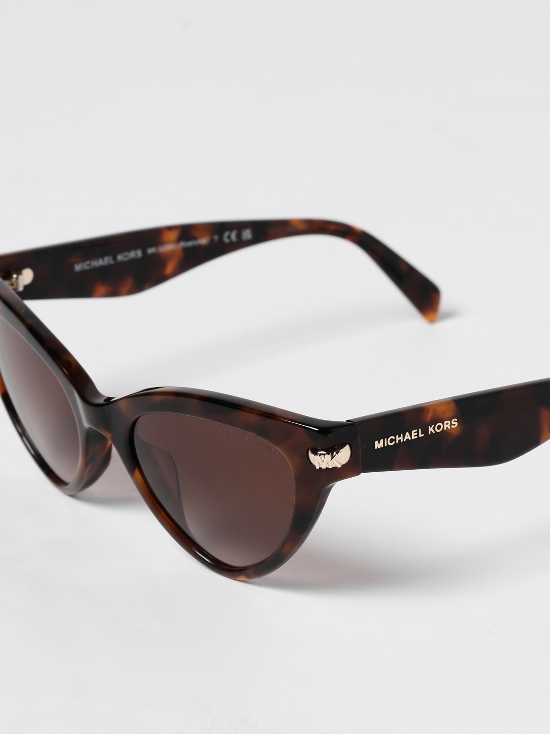 MICHAEL KORS OCCHIALI DA SOLE: Occhiali da sole 2259U Roanoke Michael Kors in acetato , Marrone - Img 4
