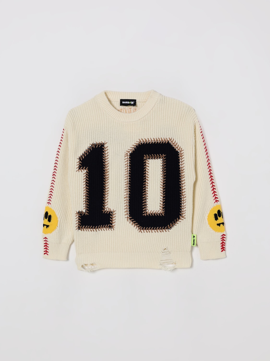 BARROW KIDS SWEATER: Sweater kids Barrow Kids, Beige - Img 1