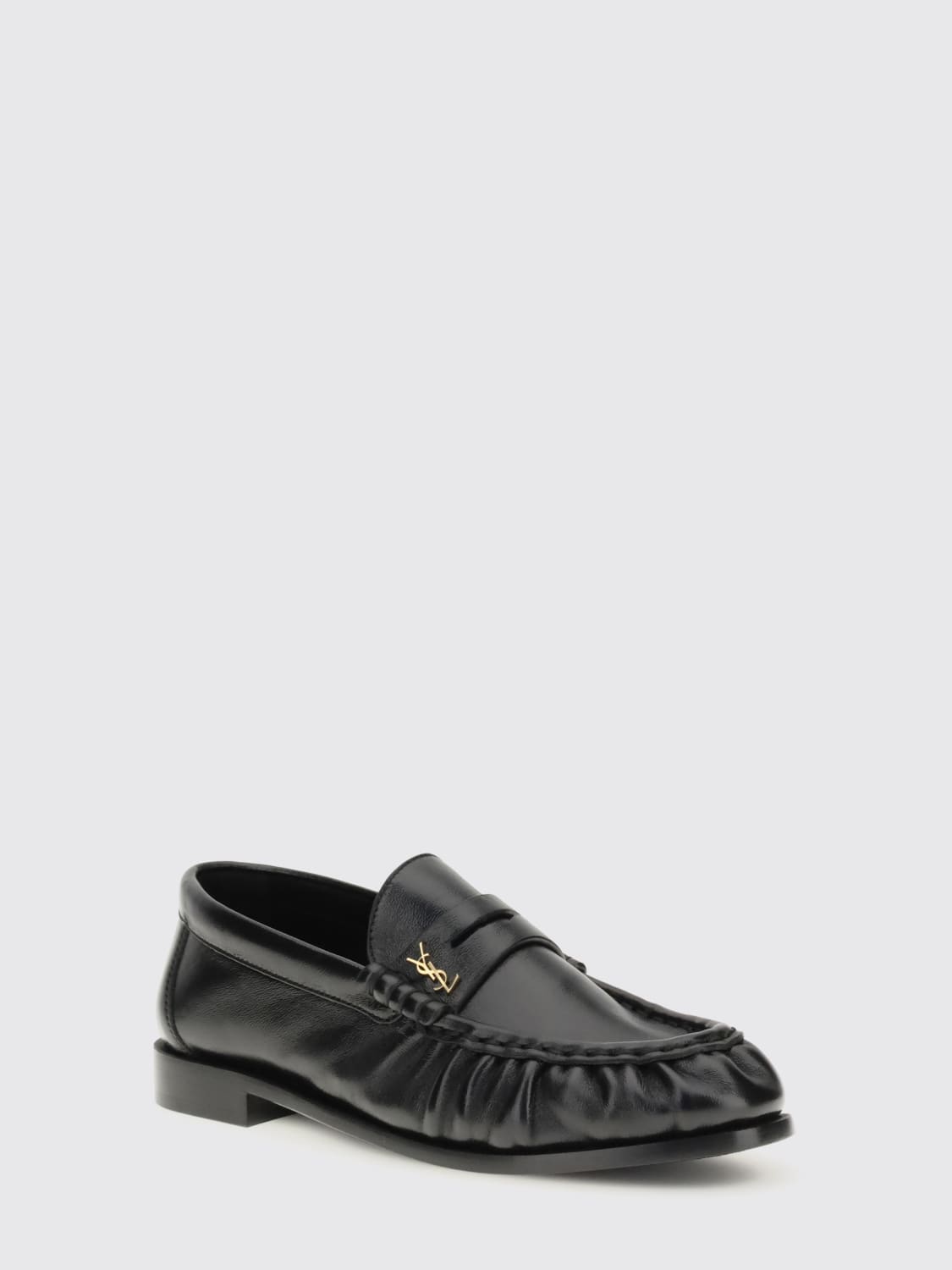 SAINT LAURENT MOKASSINS: Schuhe damen Saint Laurent, Schwarz - Img 2