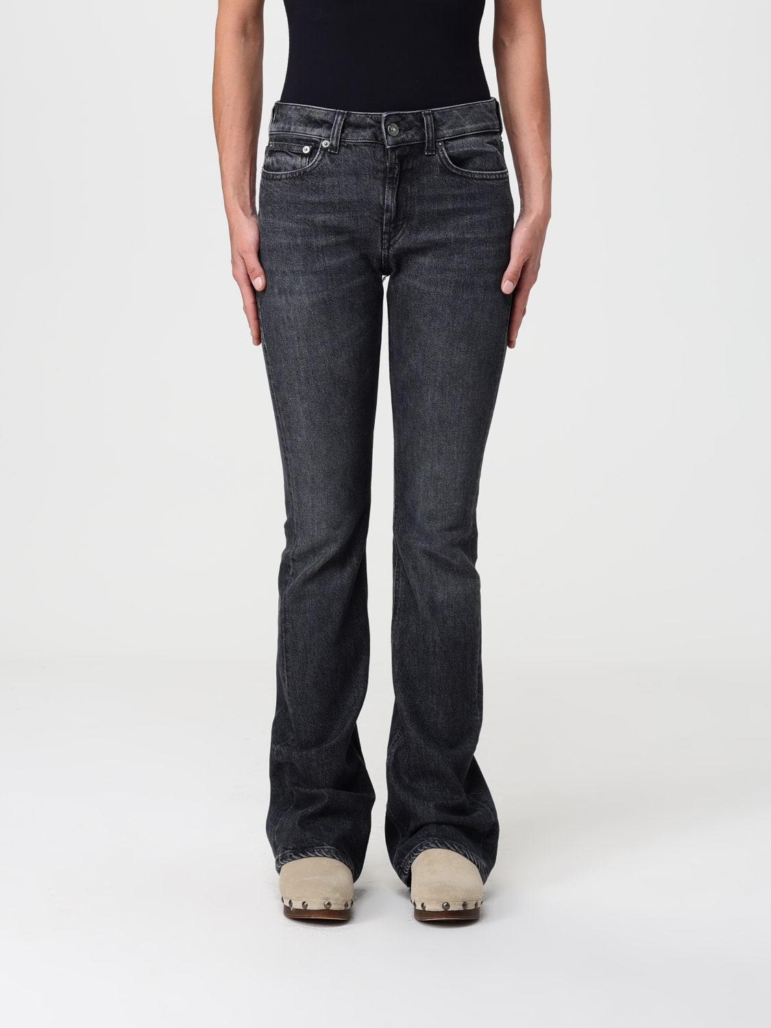 DONDUP JEANS: Jeans woman Dondup, Black - Img 1