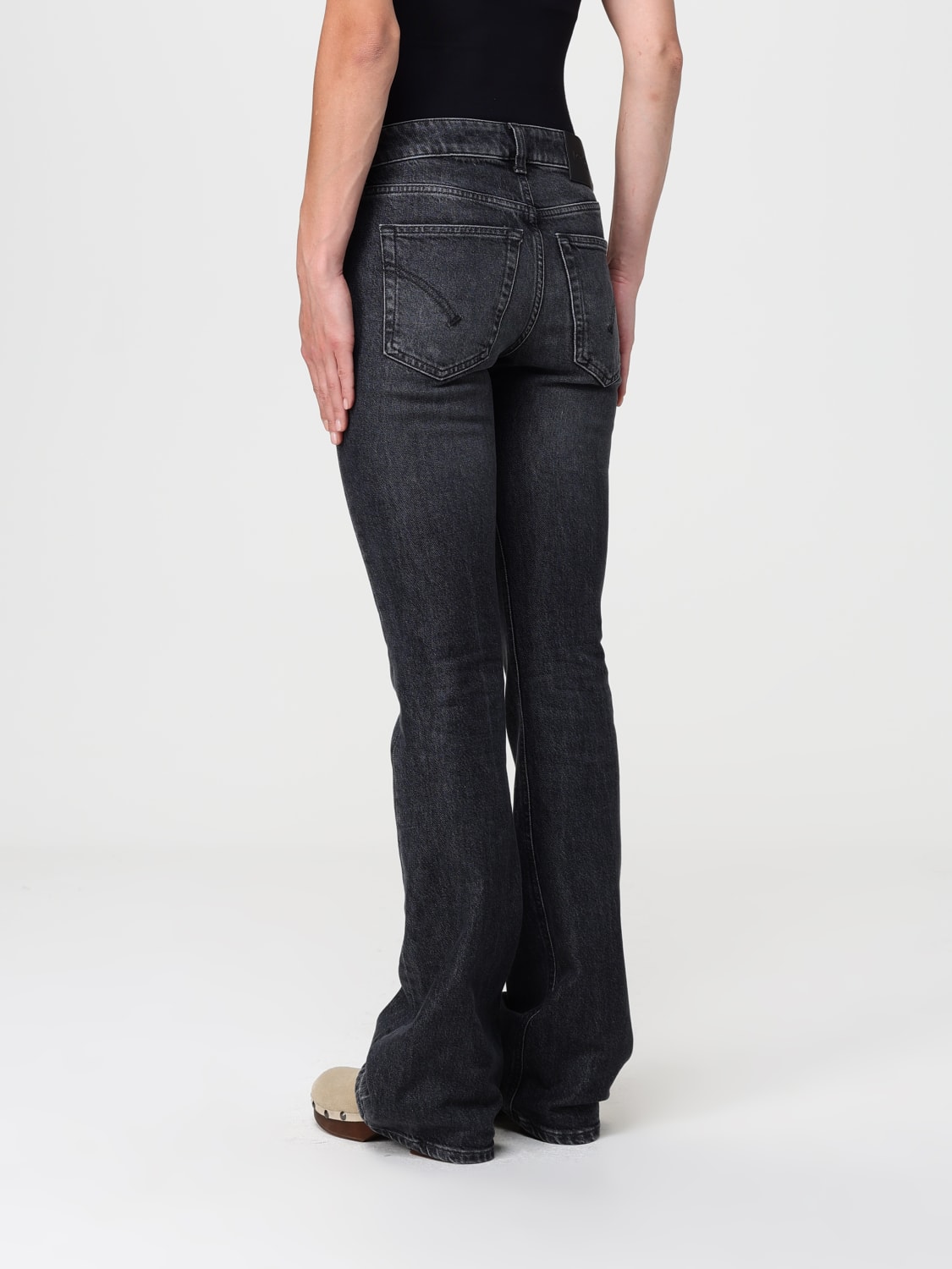 DONDUP JEANS: Jeans woman Dondup, Black - Img 2