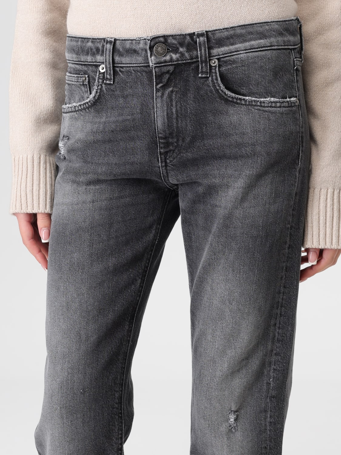 DONDUP JEANS: Jeans woman Dondup, Black - Img 3