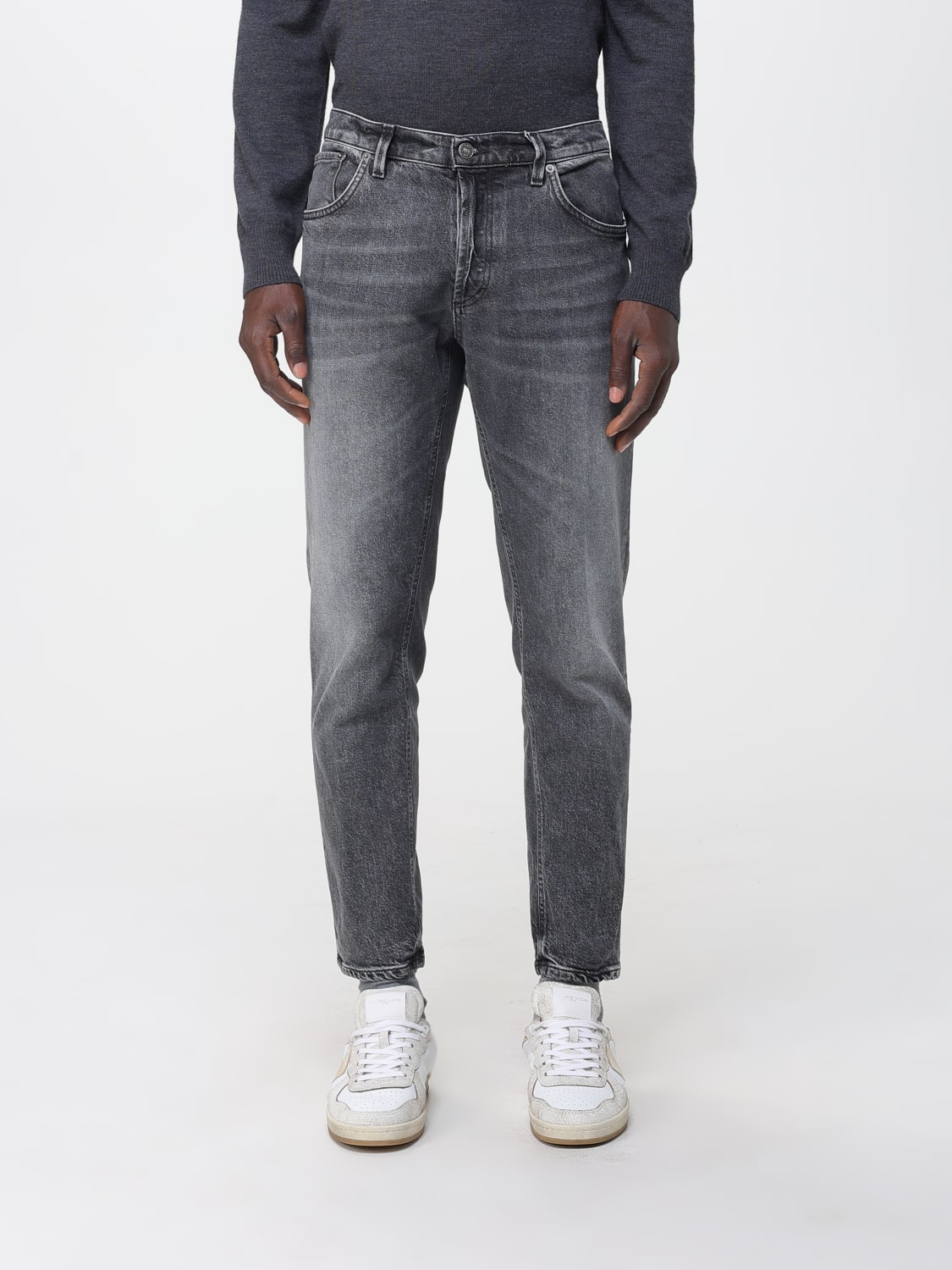 DONDUP JEANS: Pants men Dondup, Black - Img 1