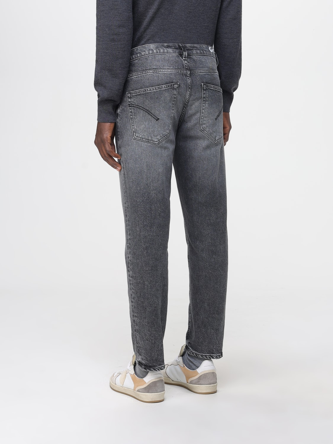 DONDUP JEANS: Pants men Dondup, Black - Img 2