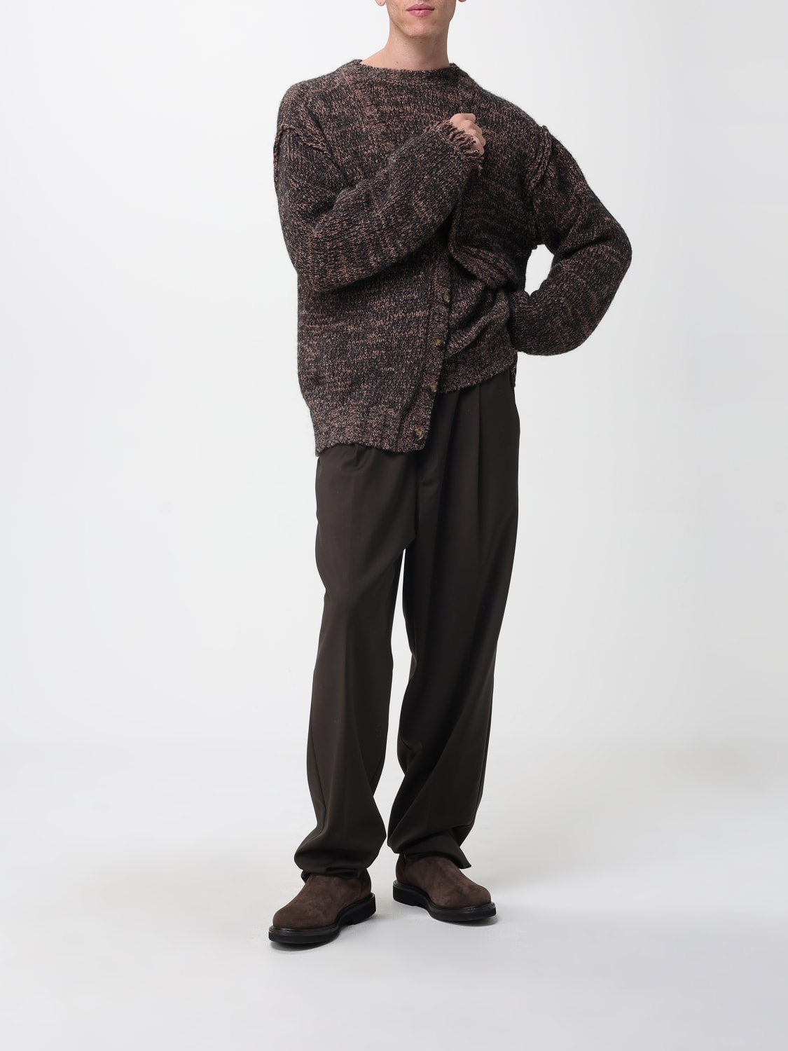 LANEUS PULLOVER: Pullover herren Laneus, Braun - Img 2