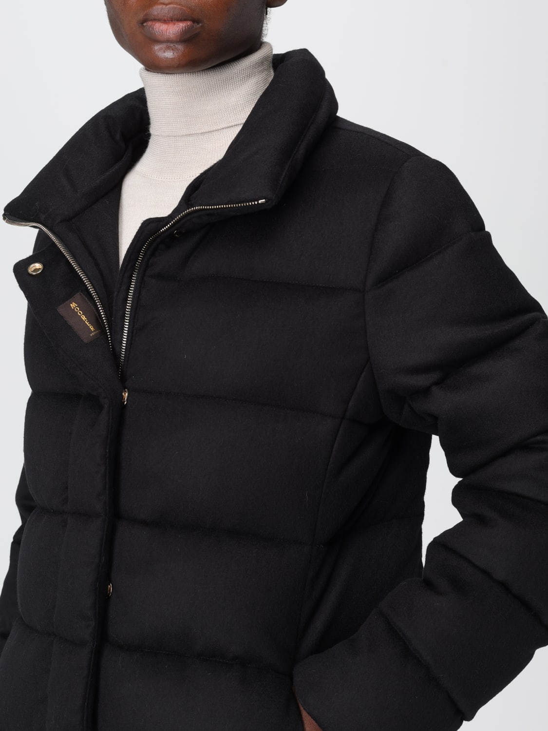 MOORER CHAQUETA: Chaqueta mujer Moorer, Negro - Img 4