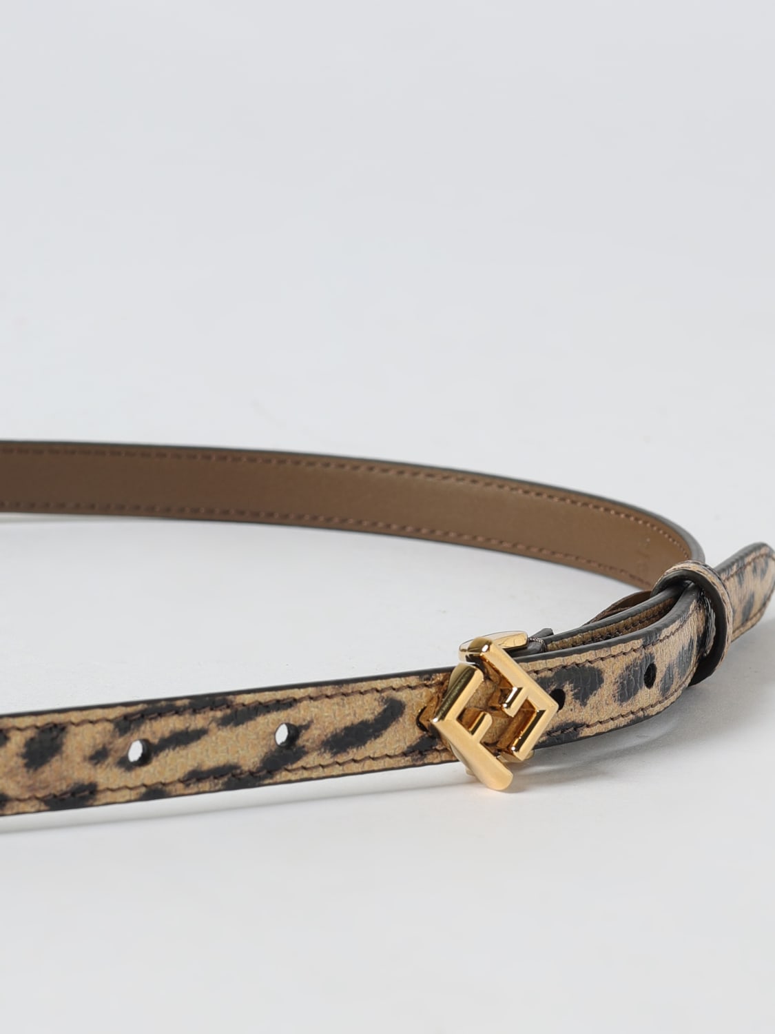 FENDI BELT: Belt woman Fendi, Brown - Img 2
