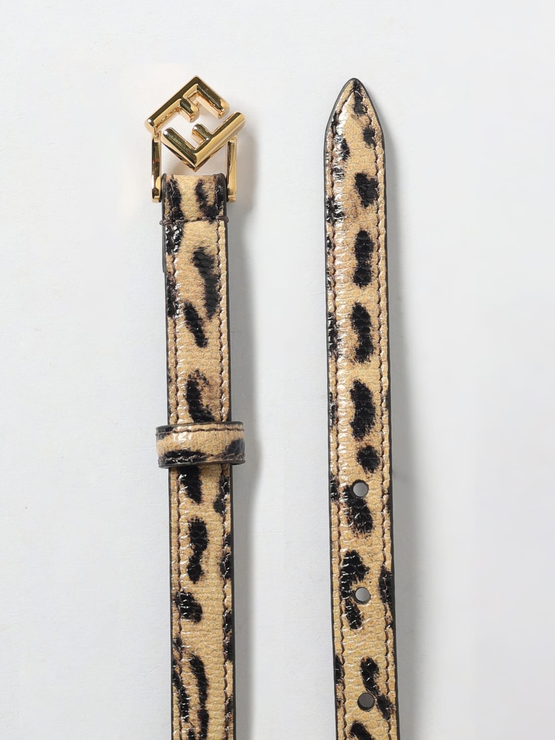 FENDI BELT: Belt woman Fendi, Brown - Img 3