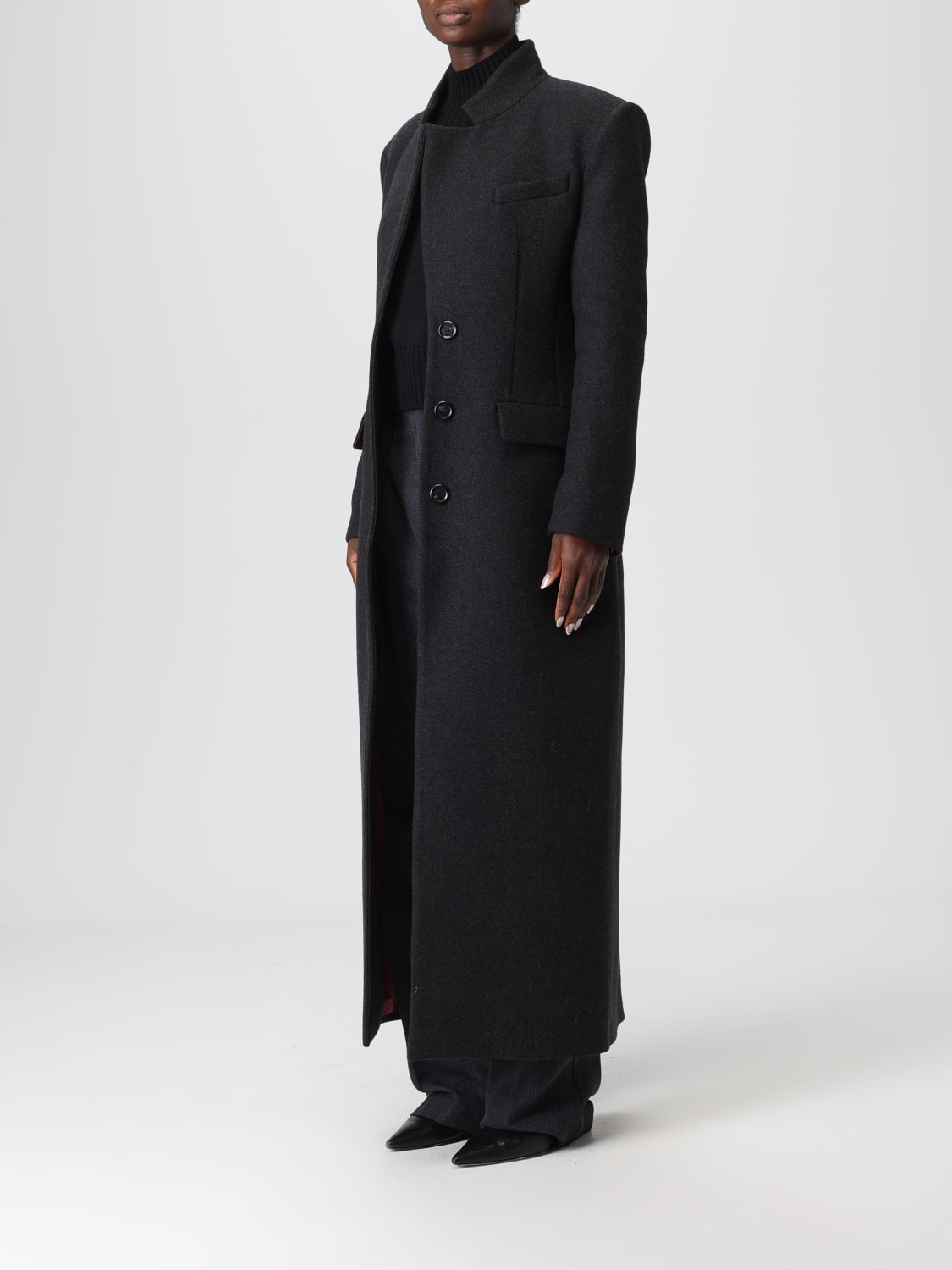 PINKO COAT: Blazer woman Pinko, Grey - Img 3