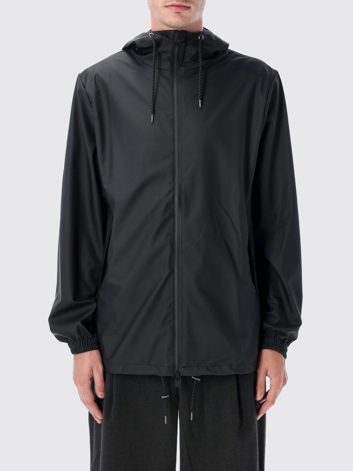RAINS JACKE: Jacke herren Rains, Schwarz - Img 1