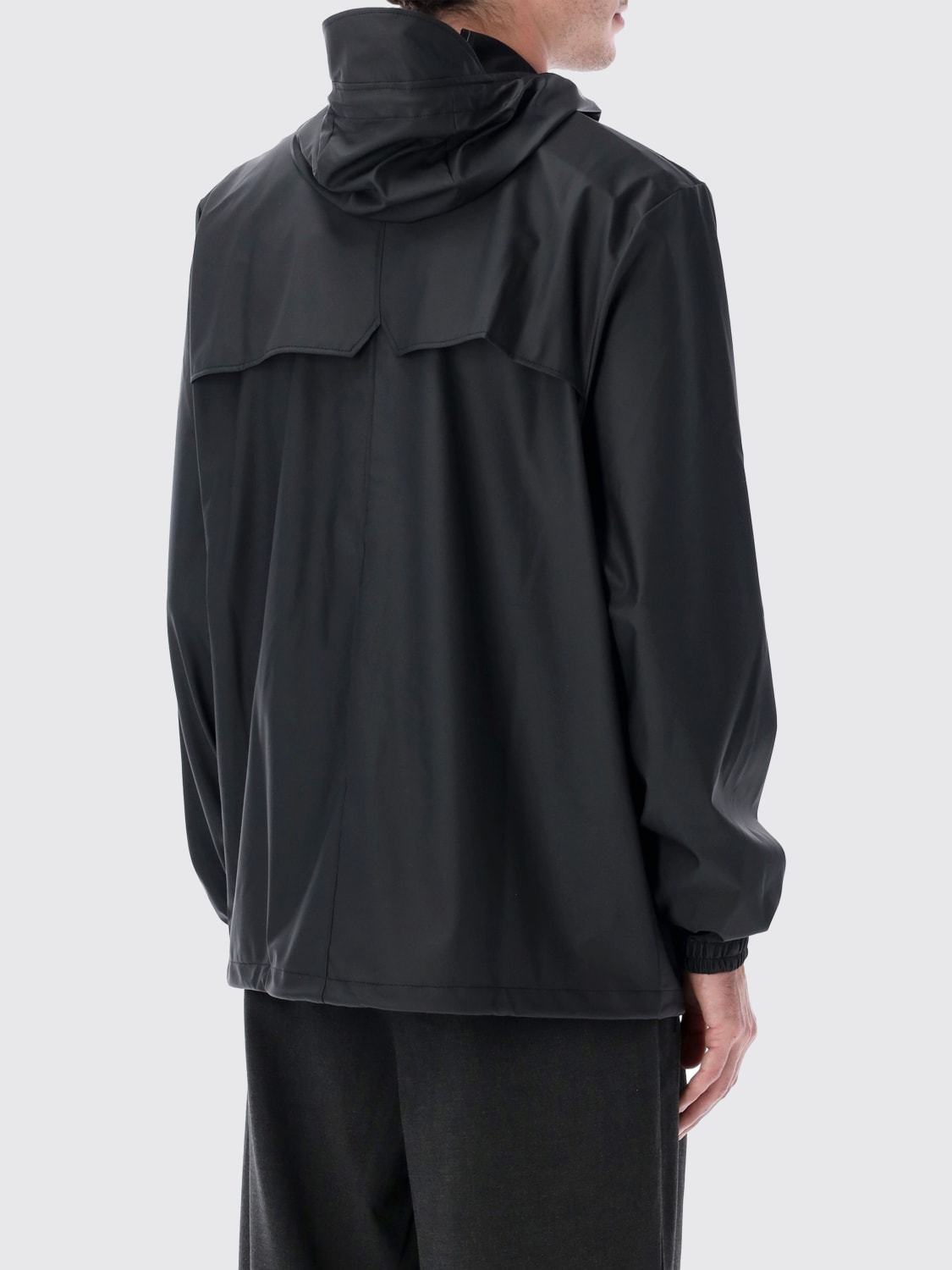 RAINS JACKE: Jacke herren Rains, Schwarz - Img 2
