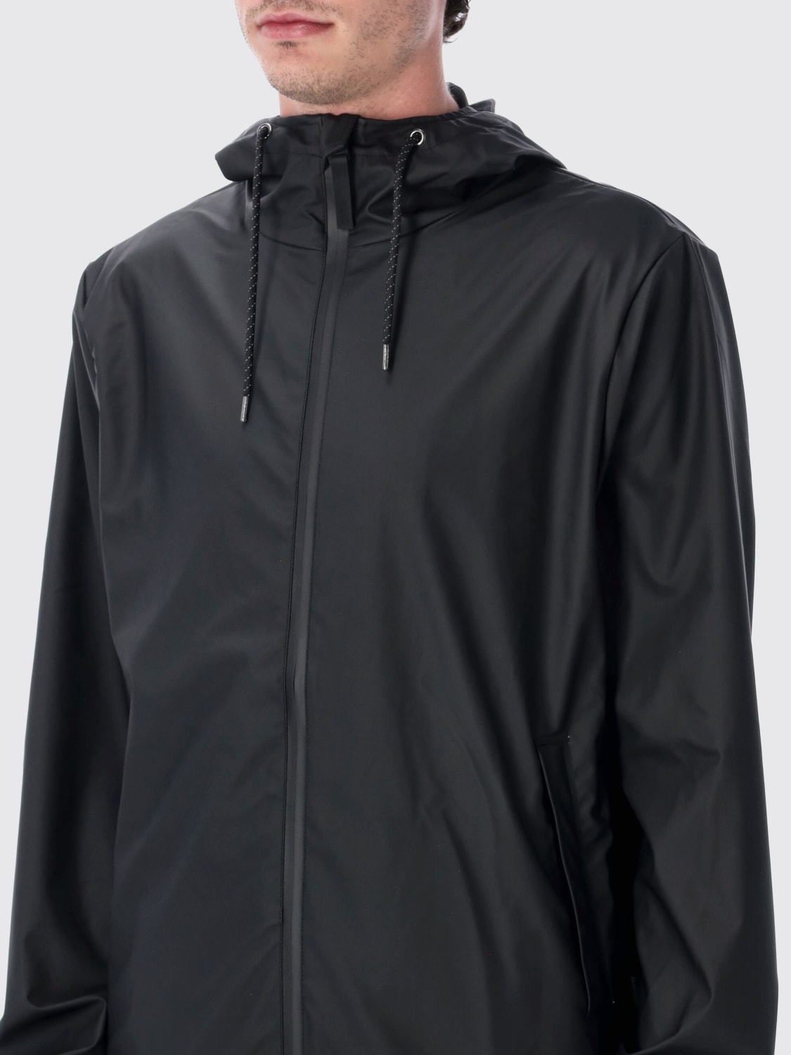 RAINS JACKE: Jacke herren Rains, Schwarz - Img 3