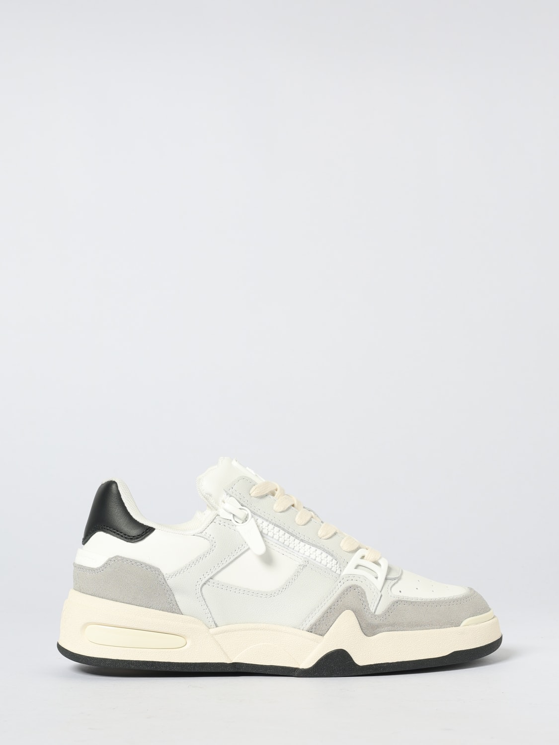 GIUSEPPE ZANOTTI 스니커즈: 스니커즈 남성 Giuseppe Zanotti, 화이트 - Img 1