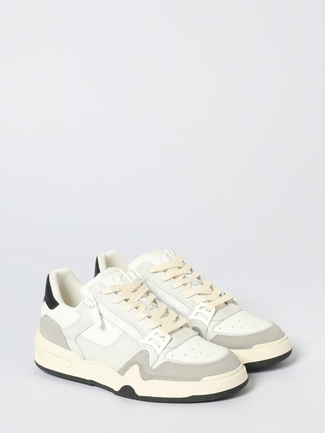 GIUSEPPE ZANOTTI 스니커즈: 스니커즈 남성 Giuseppe Zanotti, 화이트 - Img 2