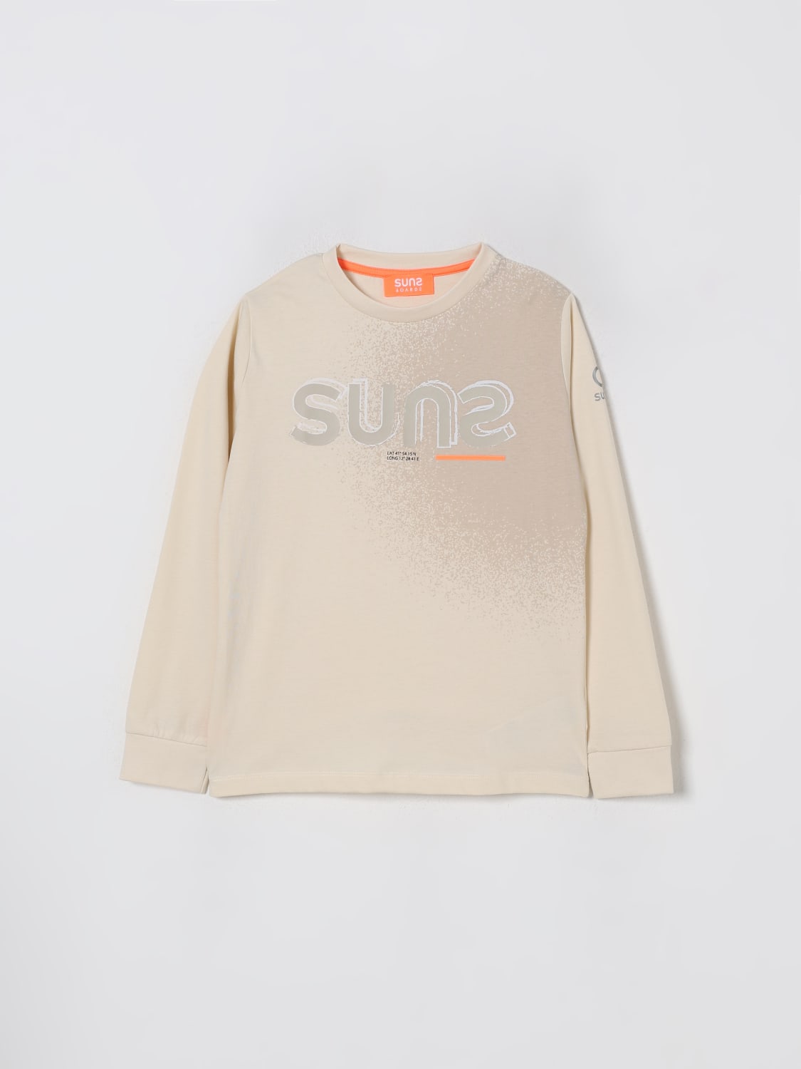 SUNS BOARDS T-SHIRT: T-shirt kids Suns Boards, Ivory - Img 1