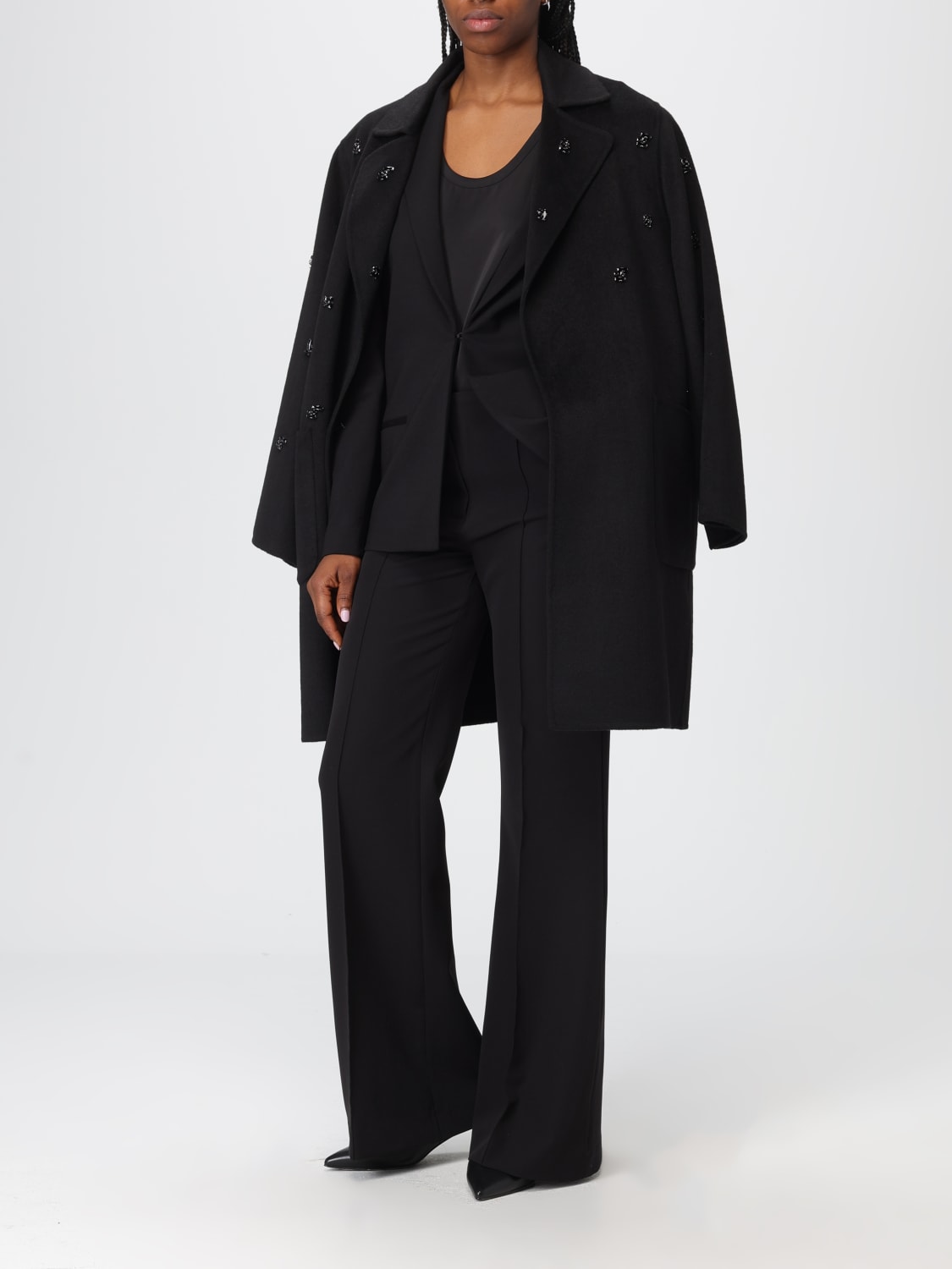 LIU JO ABRIGO: Abrigo mujer Liu Jo, Negro - Img 2