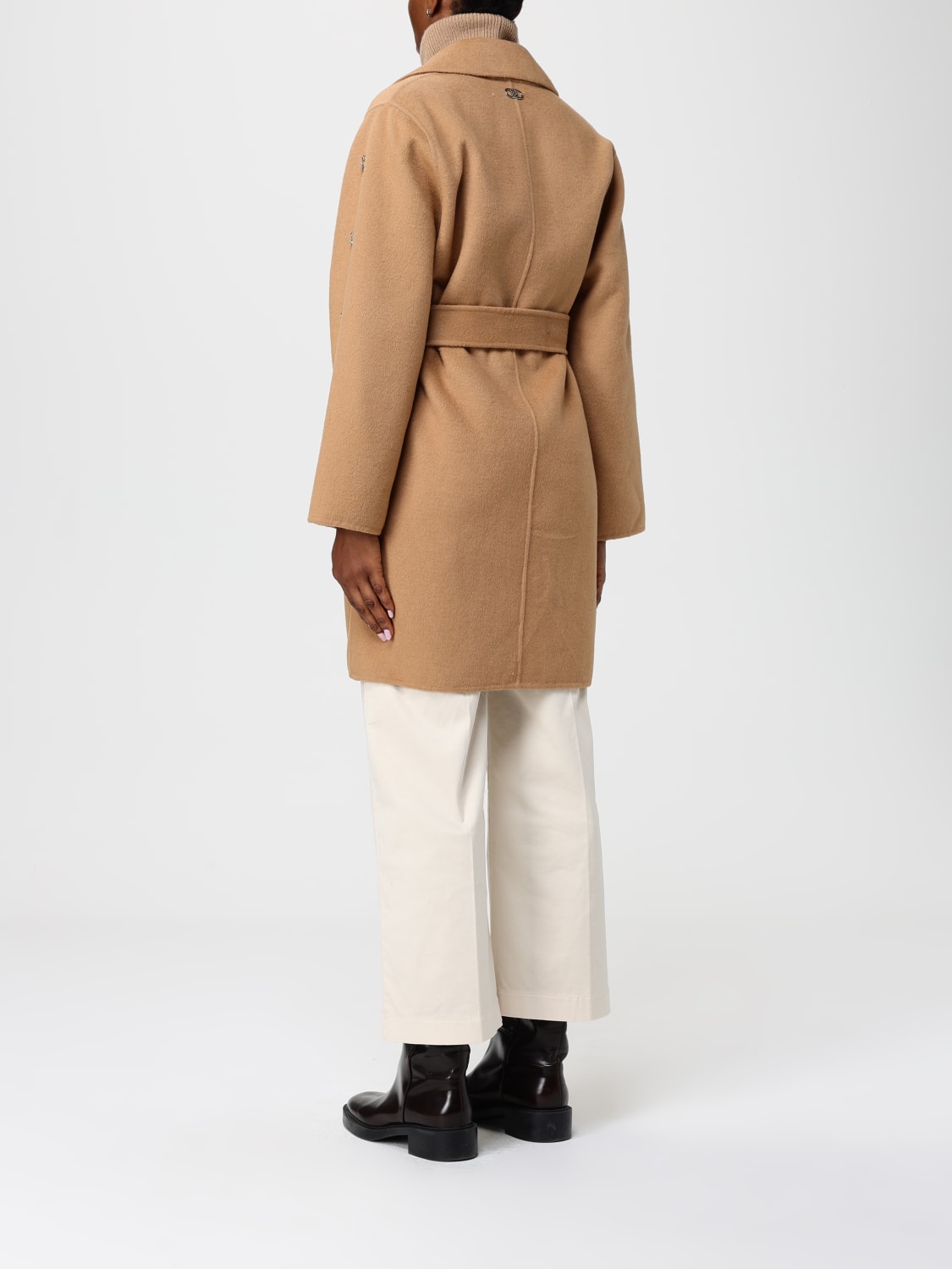 LIU JO COAT: Coat woman Liu Jo, Beige - Img 2