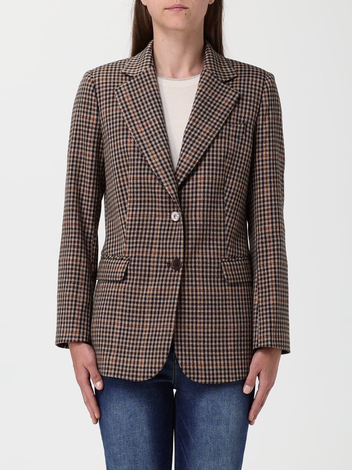 LIU JO CHAQUETA: Chaqueta mujer Liu Jo, Blanco - Img 1