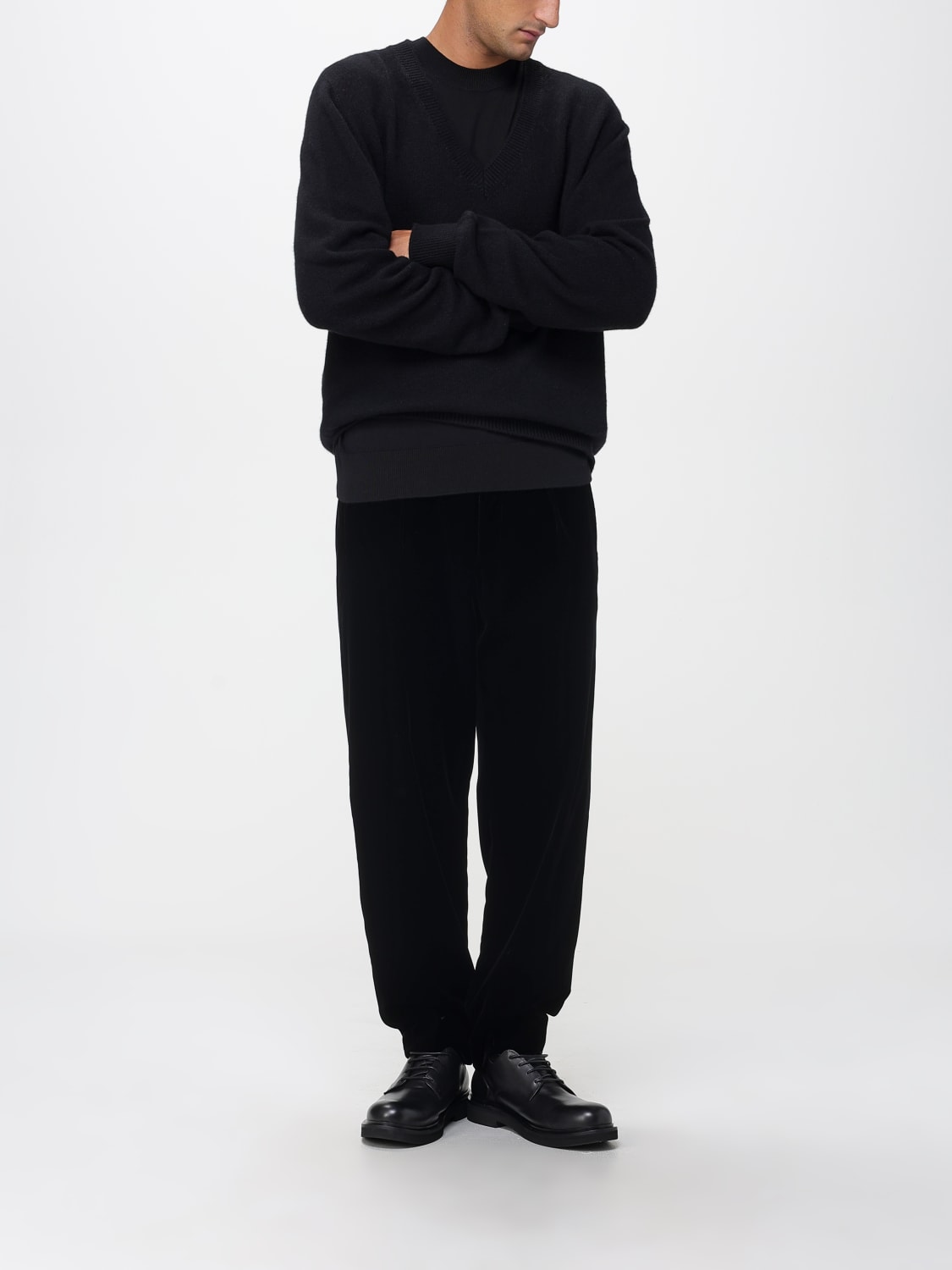 LANEUS SWEATER: Sweater men Laneus, Black - Img 2