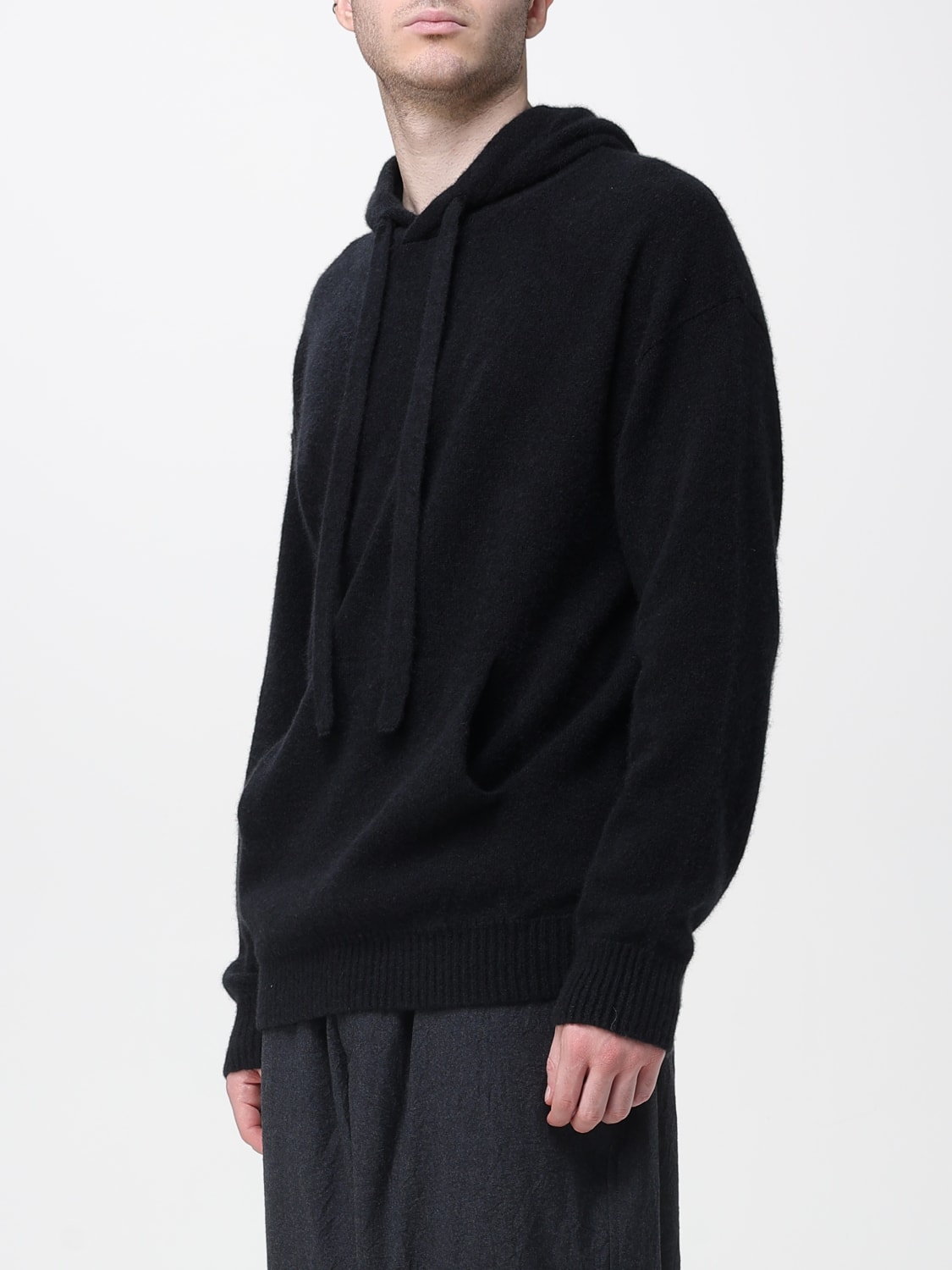 LANEUS SWEATSHIRT: Pull homme Laneus, Noir - Img 4