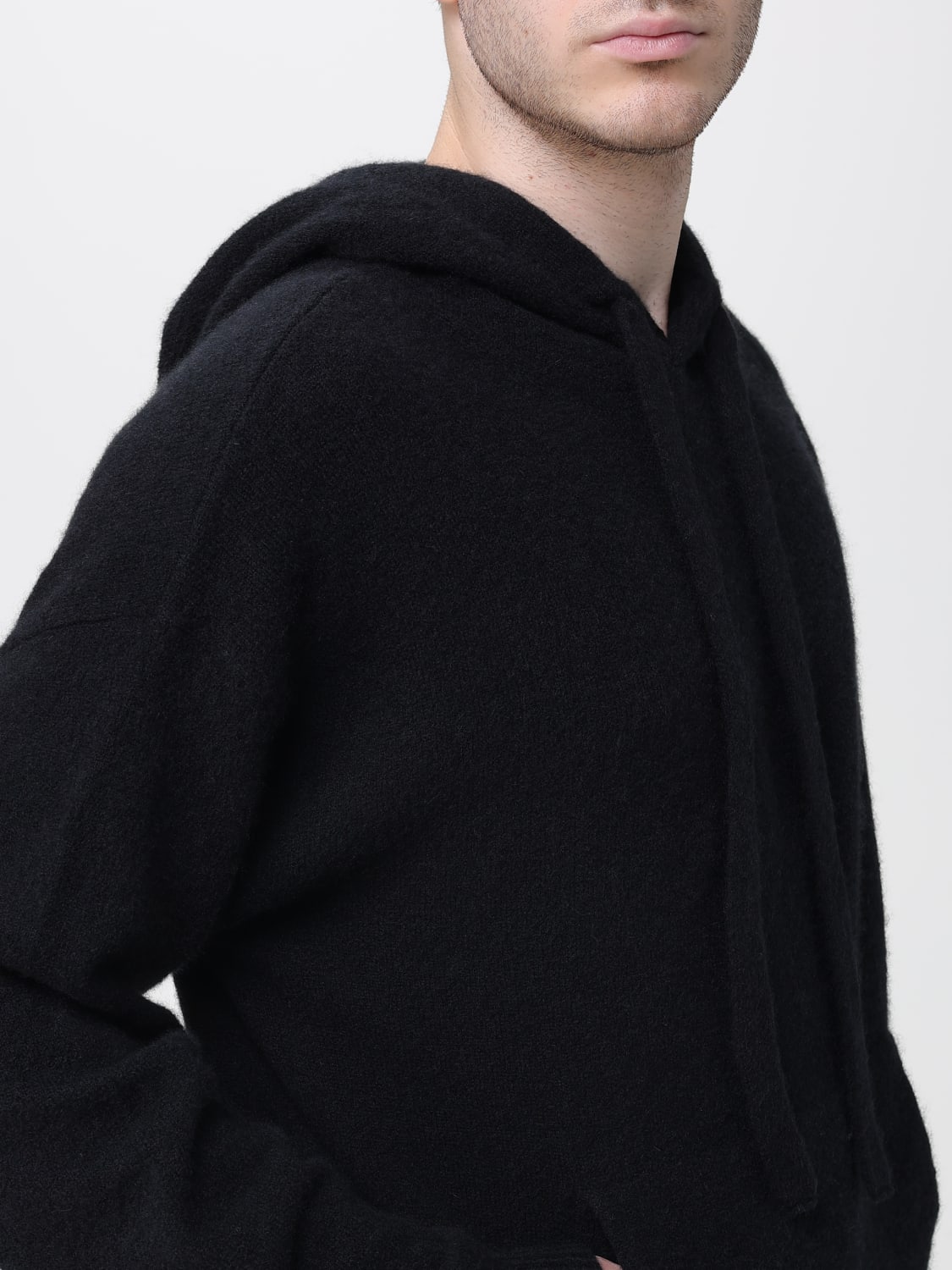 LANEUS SWEATSHIRT: Pull homme Laneus, Noir - Img 5