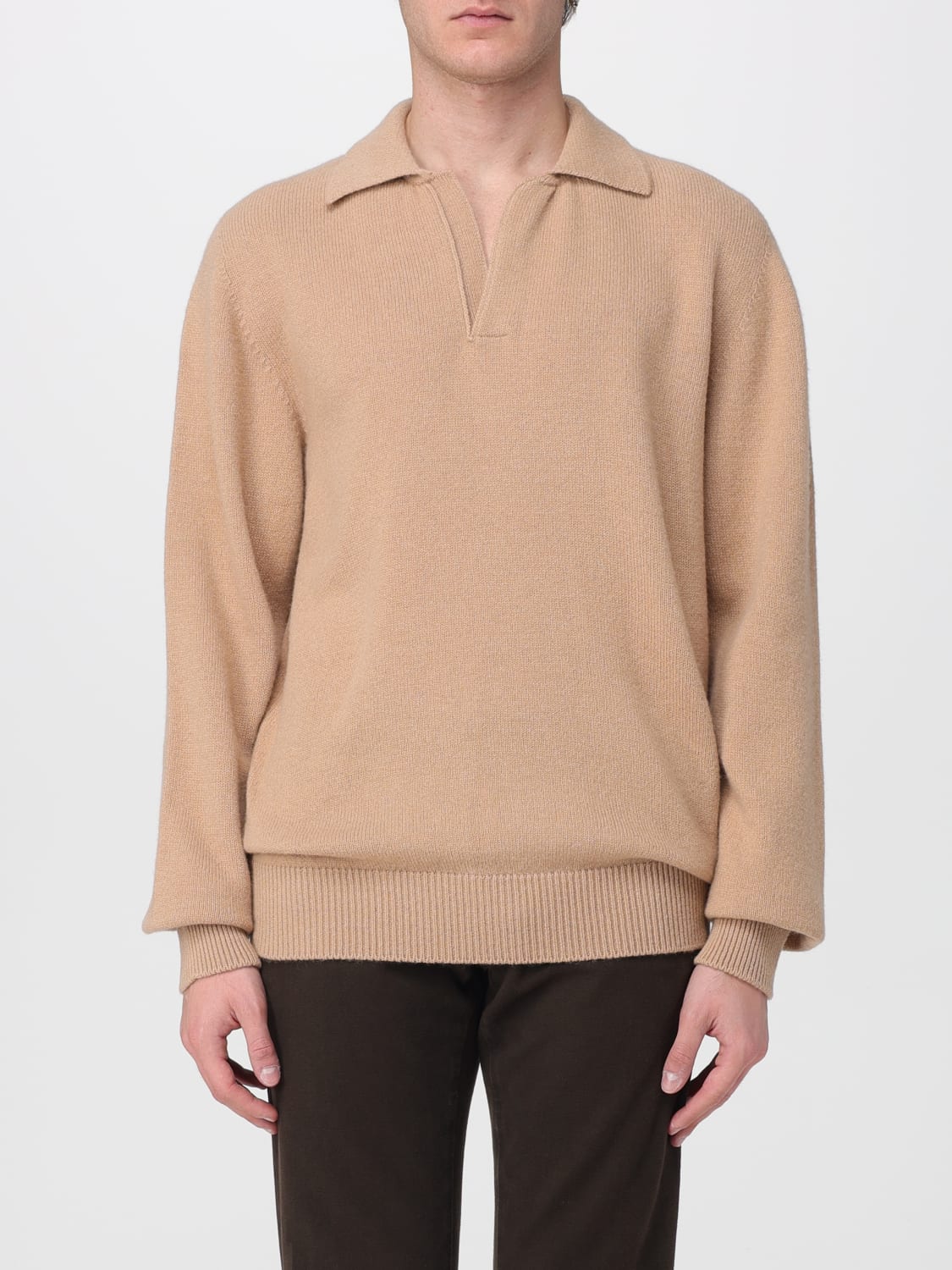 LANEUS POLO: Pullover herren Laneus, Beige - Img 1