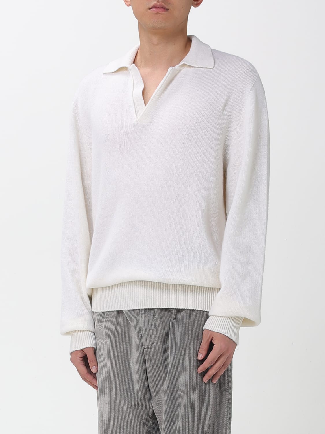 LANEUS POLO SHIRT: Sweater men Laneus, Sand - Img 4