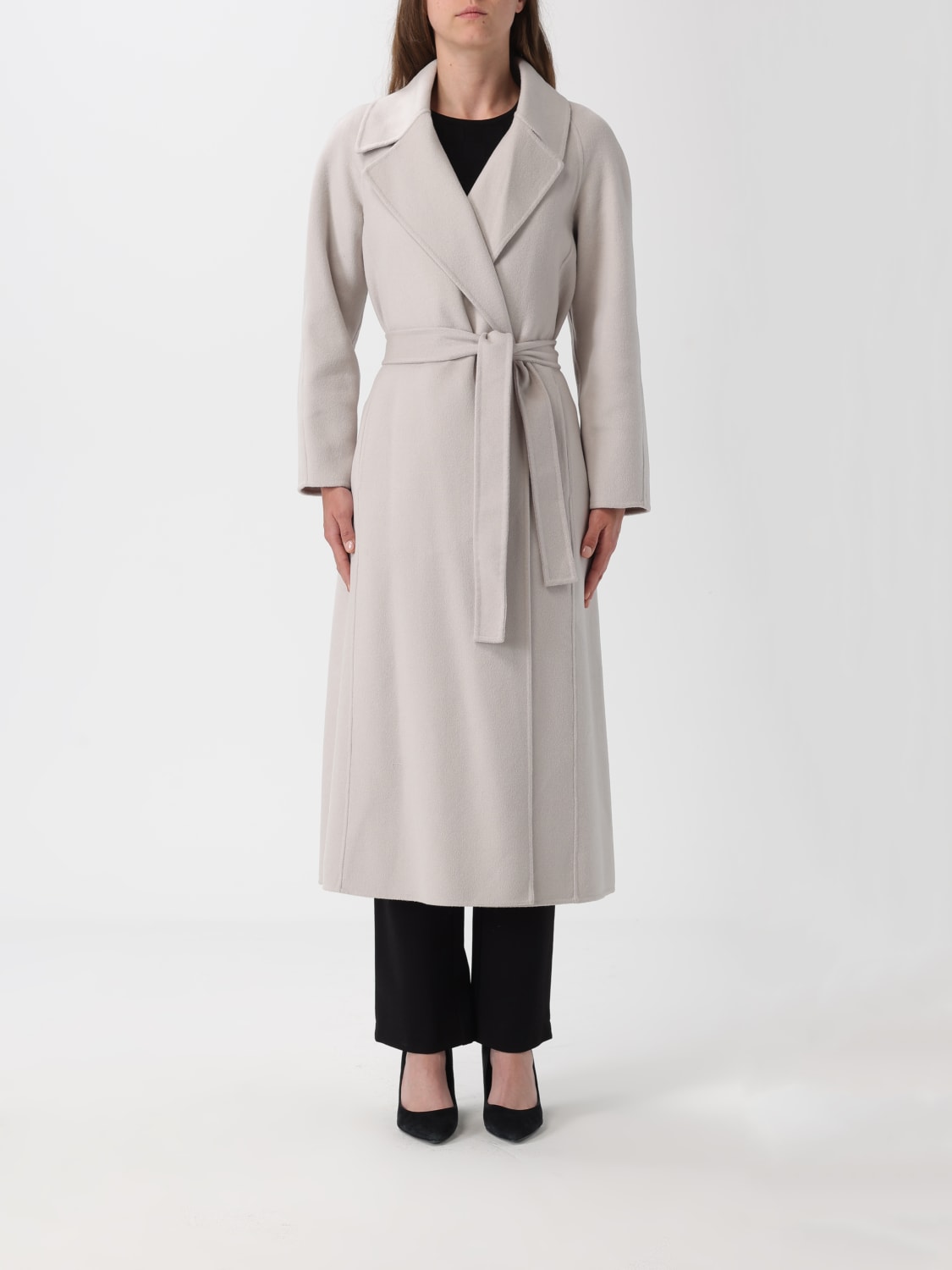 PALTÒ CAPPOTTO: Cappotto a vestaglia Paltò di lana, Bianco - Img 1