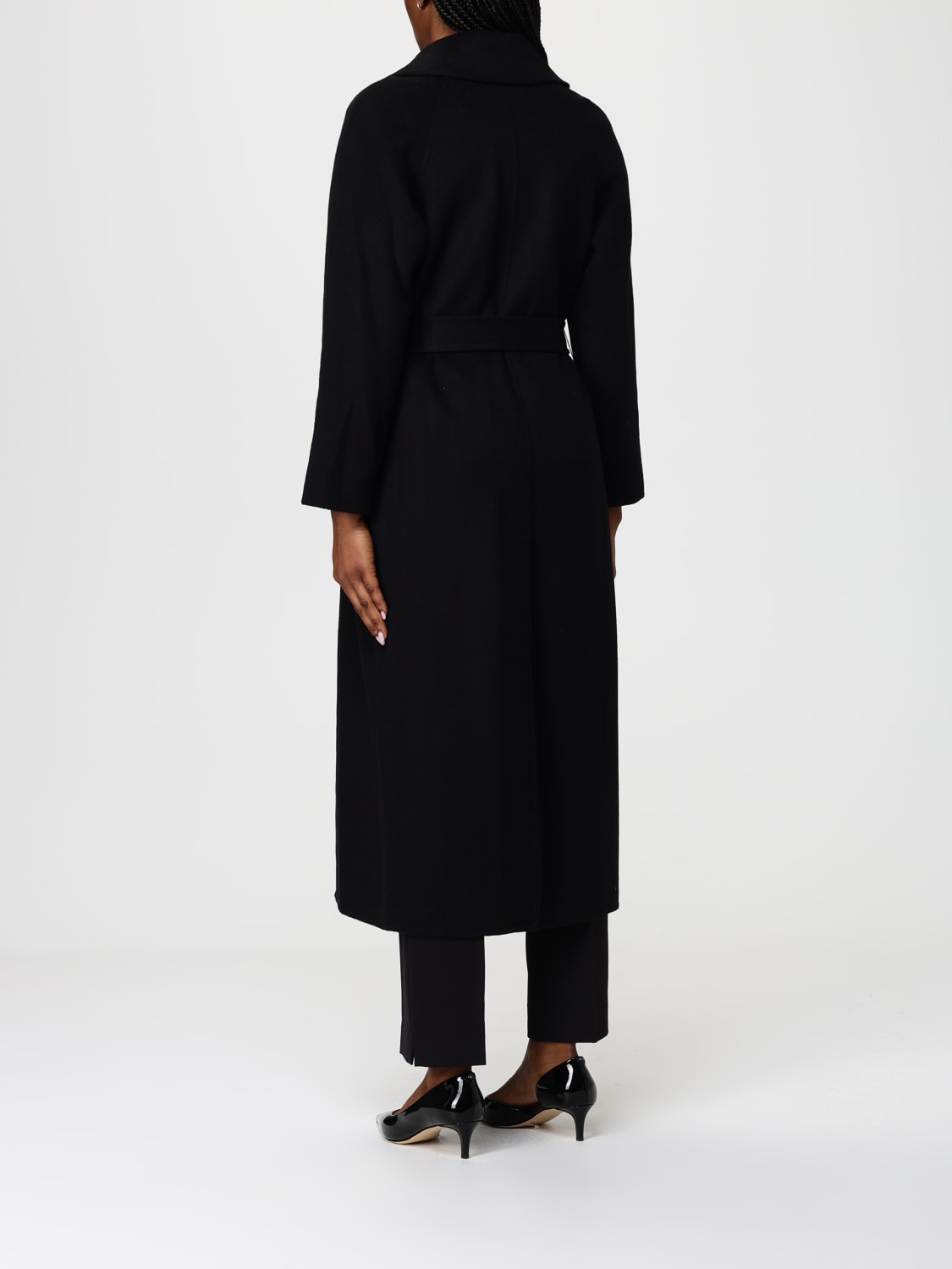 PALTÒ COAT: Coat woman PaltÒ, Black - Img 2