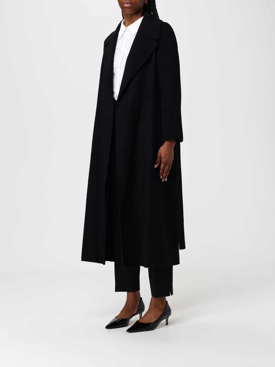 PALTÒ COAT: Coat woman PaltÒ, Black - Img 3