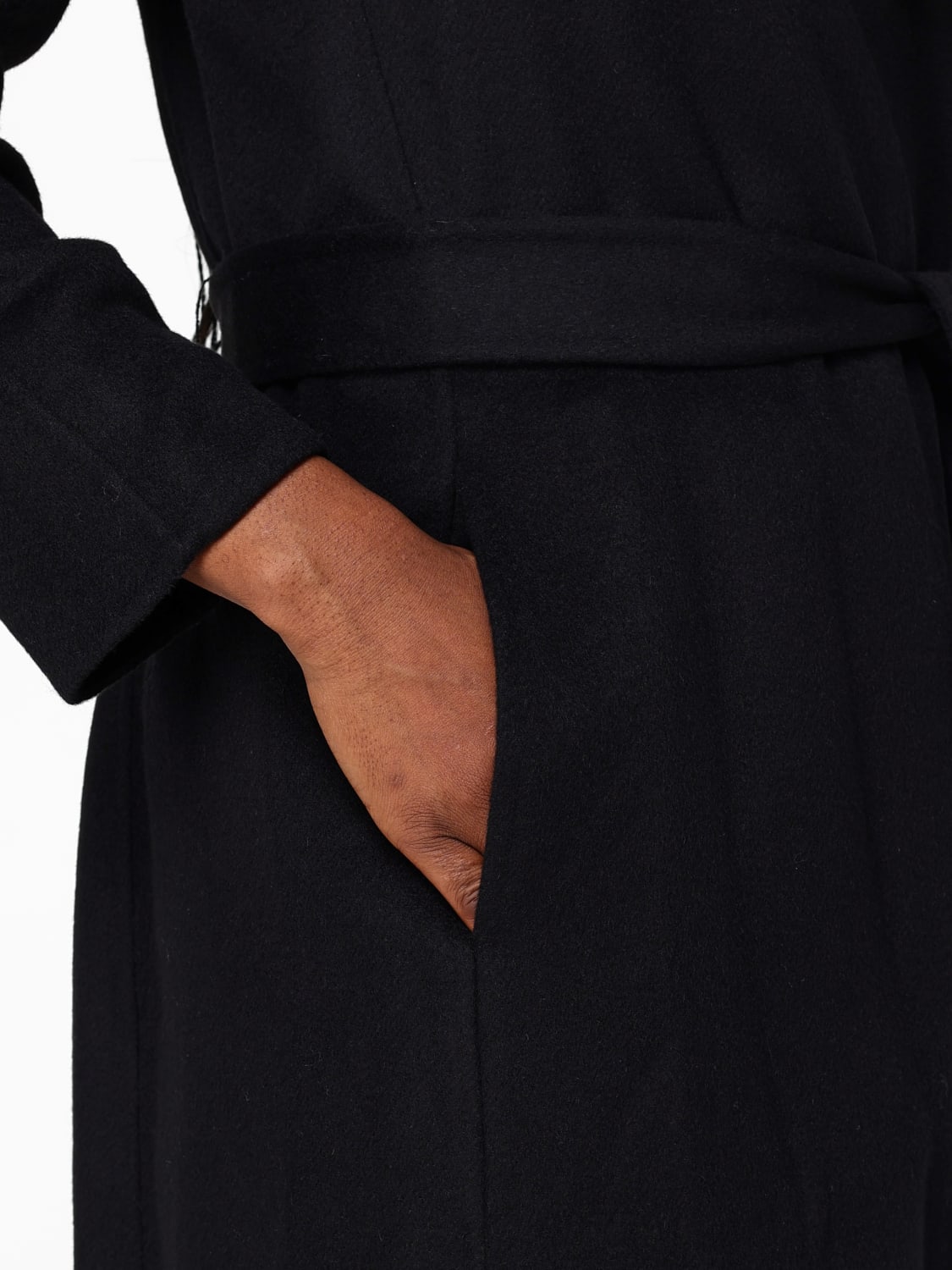 PALTÒ COAT: Coat woman PaltÒ, Black - Img 4