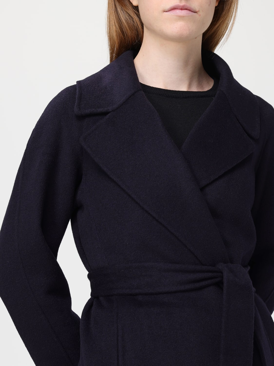 PALTÒ COAT: Coat woman PaltÒ, Blue - Img 4